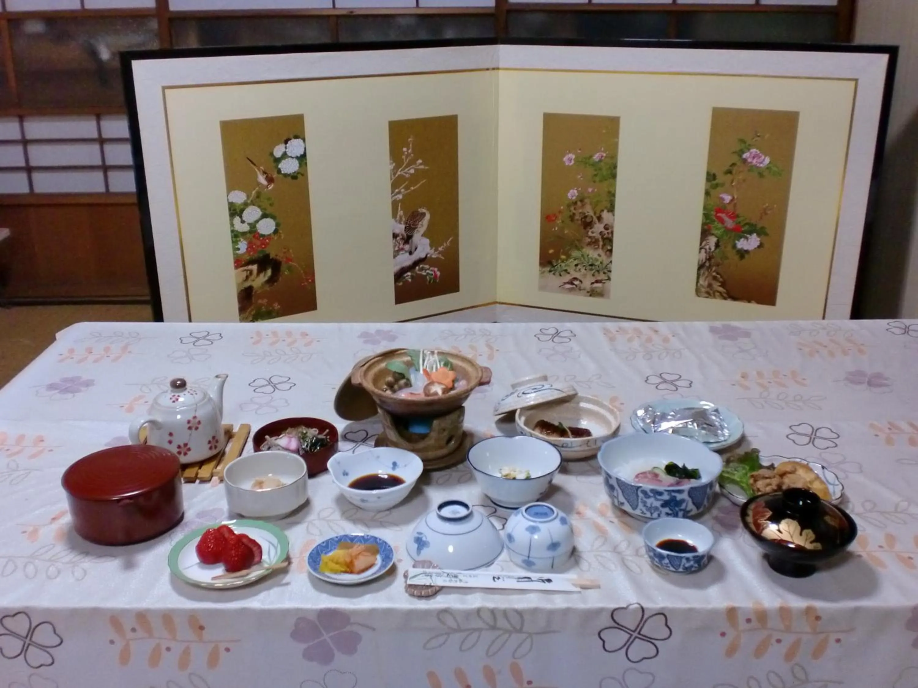 Restaurant/places to eat in Hoshi Ryokan