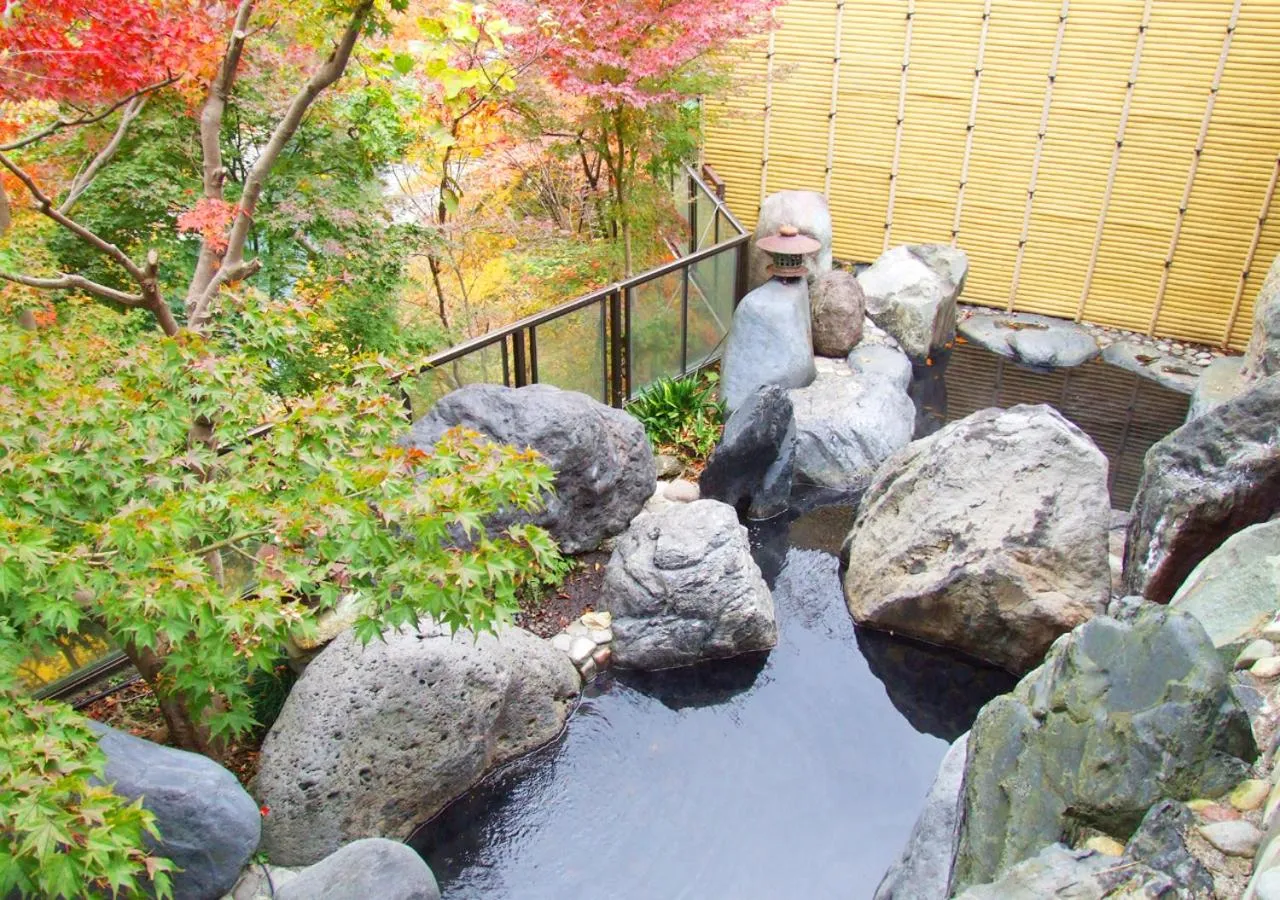 Hot Spring Bath in Kinugawa Park Hotels
