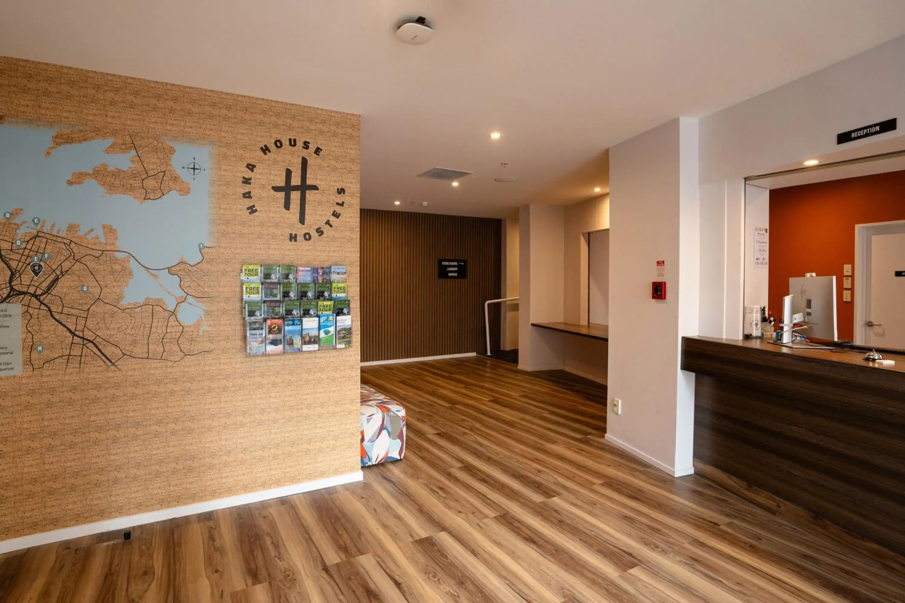Lobby or reception in Haka House Auckland City Lobby or reception in Haka House Auckland City