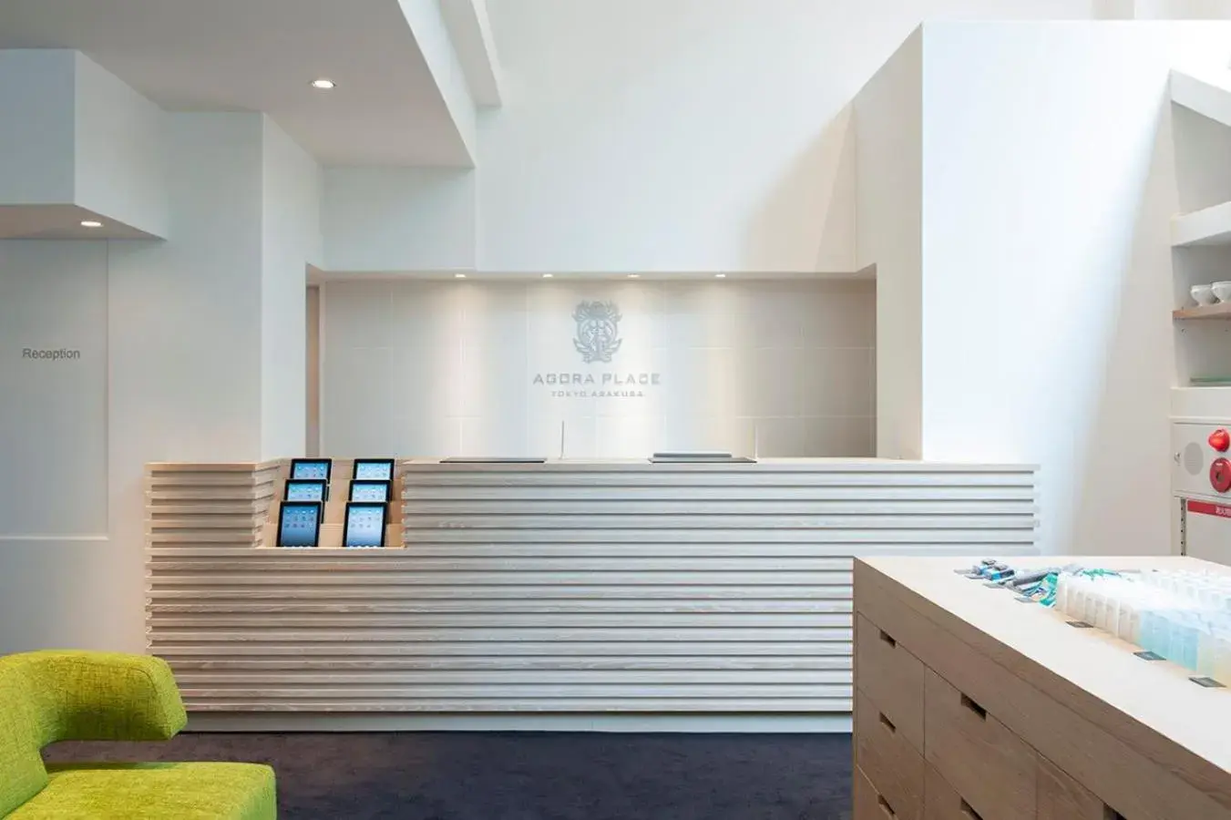 Lobby or reception in Agora Place Tokyo Asakusa Lobby or reception in Agora Place Tokyo Asakusa
