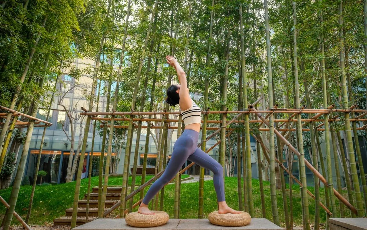 Garden in Shanghai Parkyard Hotel