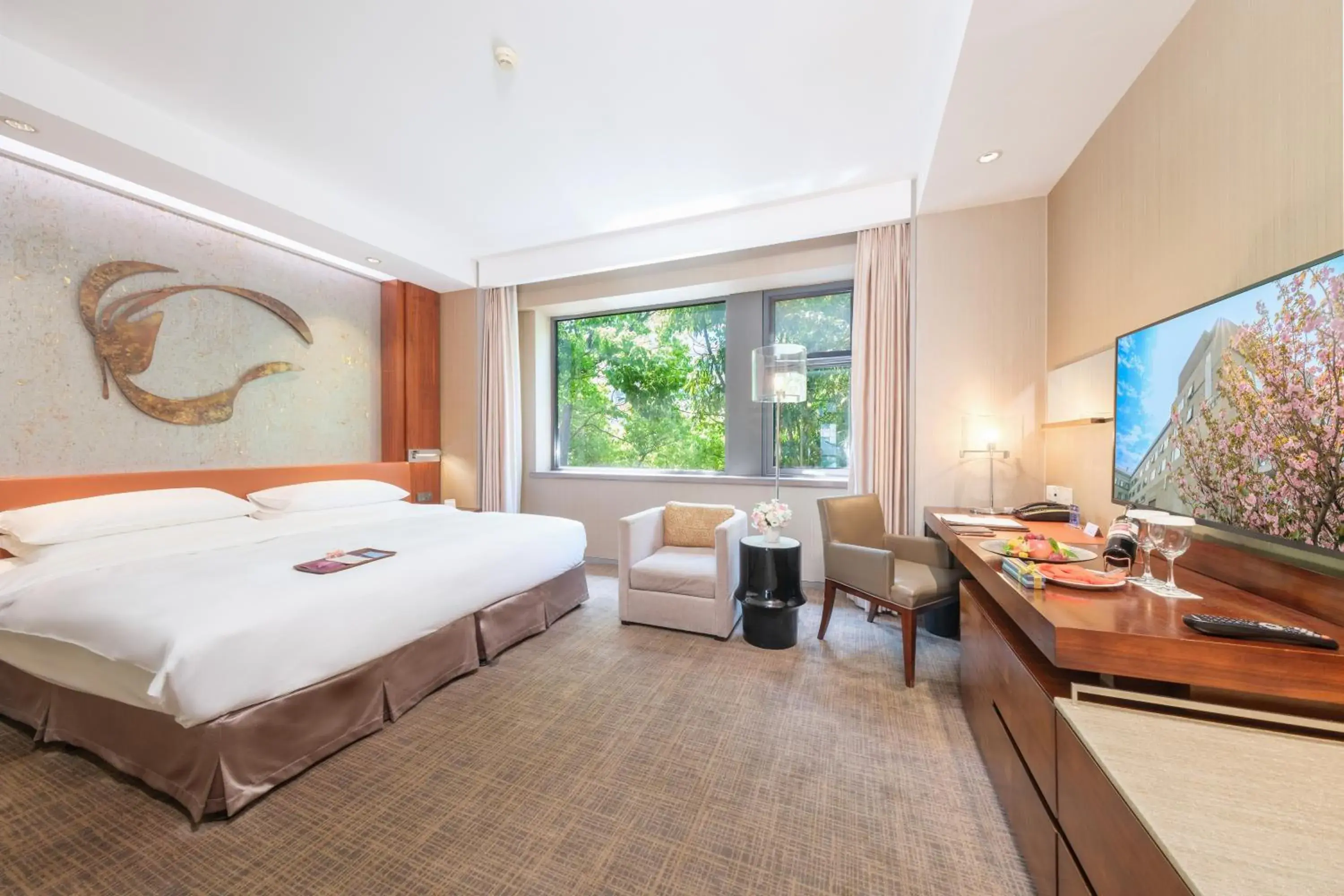 Bed in Shanghai Zhangjiang Parkyard Hotel Bed in Shanghai Zhangjiang Parkyard Hotel