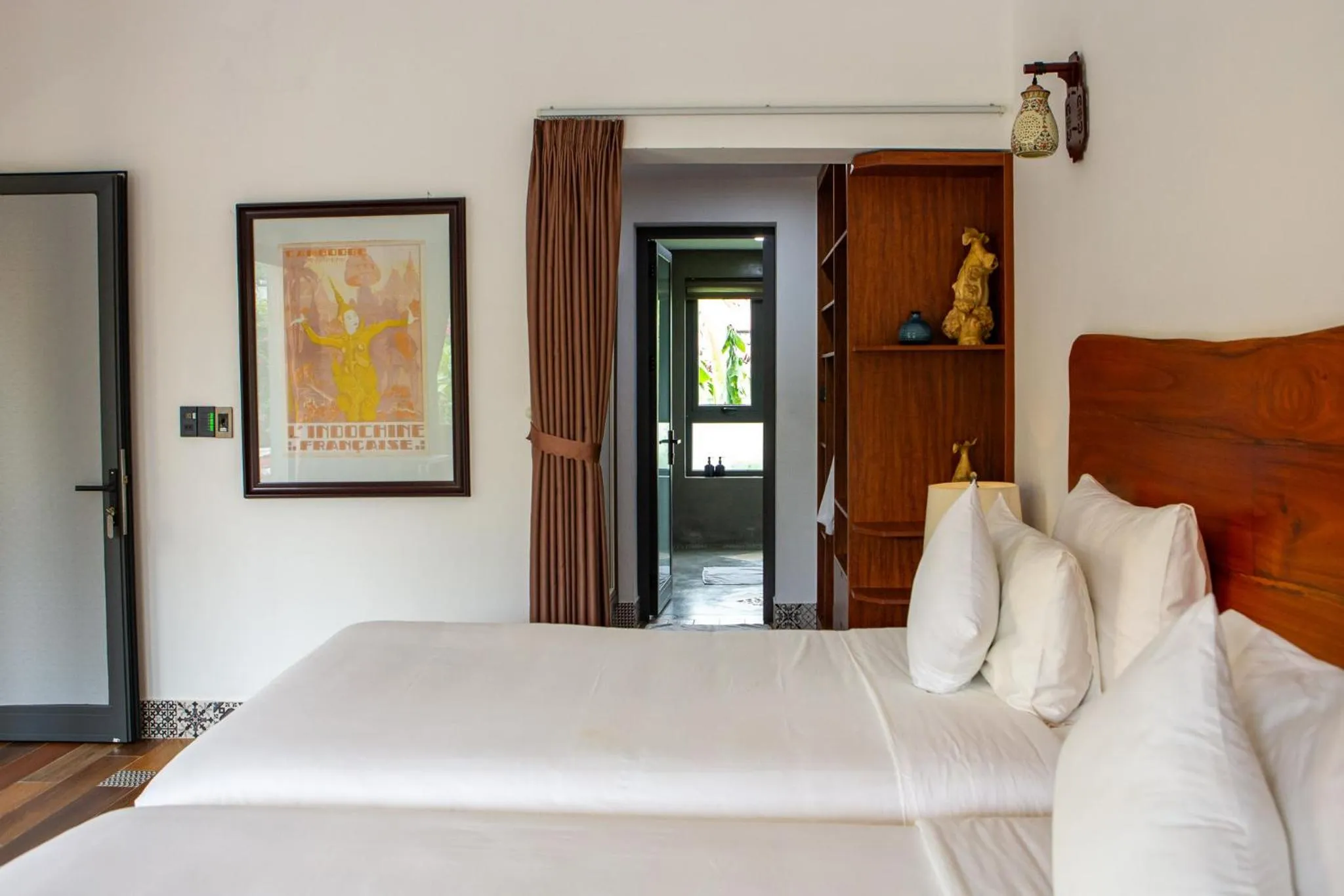 Bed in Phong Nha Farmstay