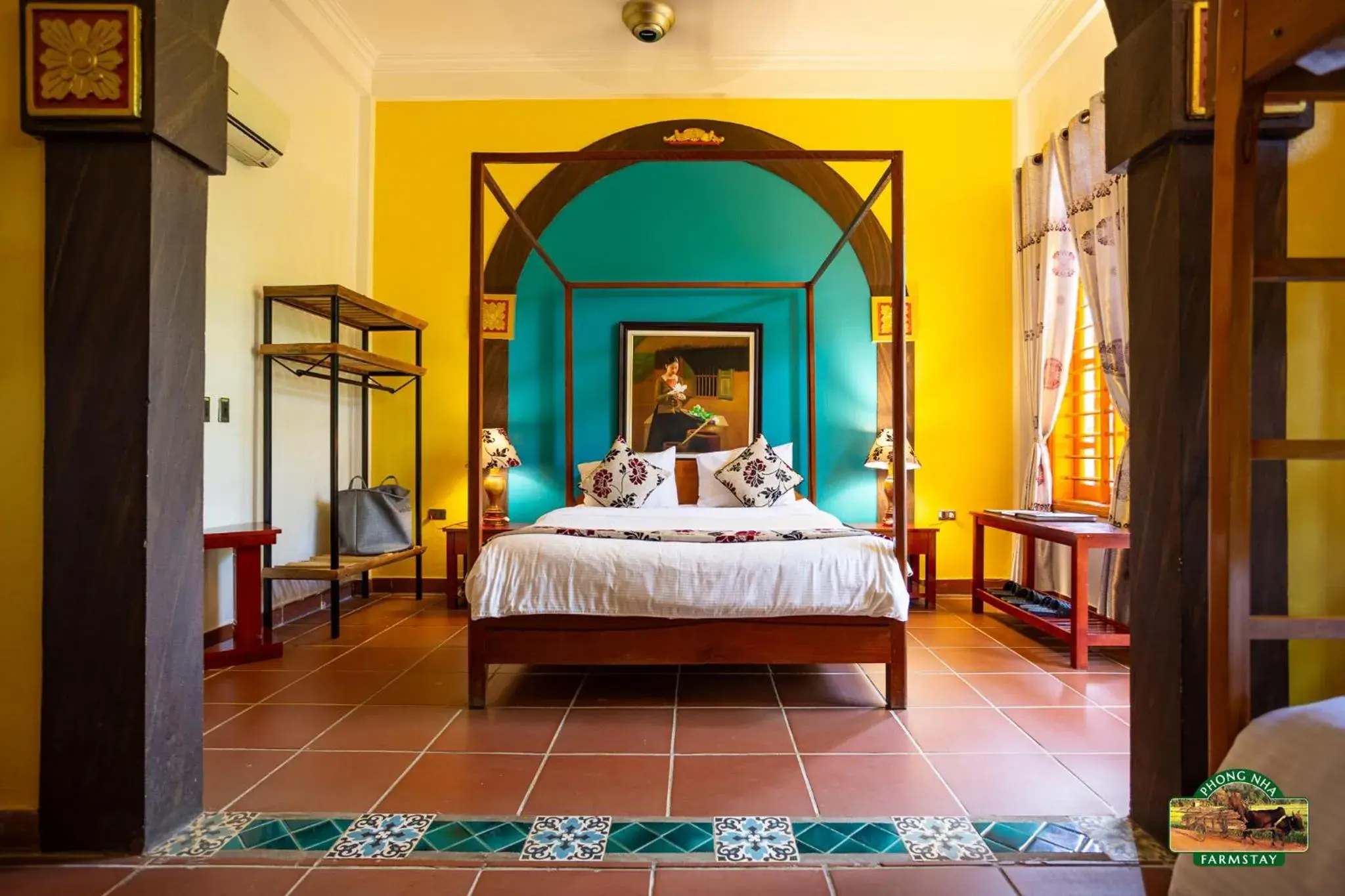 Bed in Phong Nha Farmstay Bed in Phong Nha Farmstay