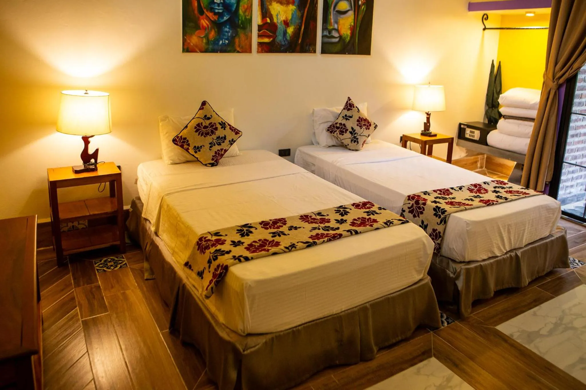 Bed in Phong Nha Farmstay