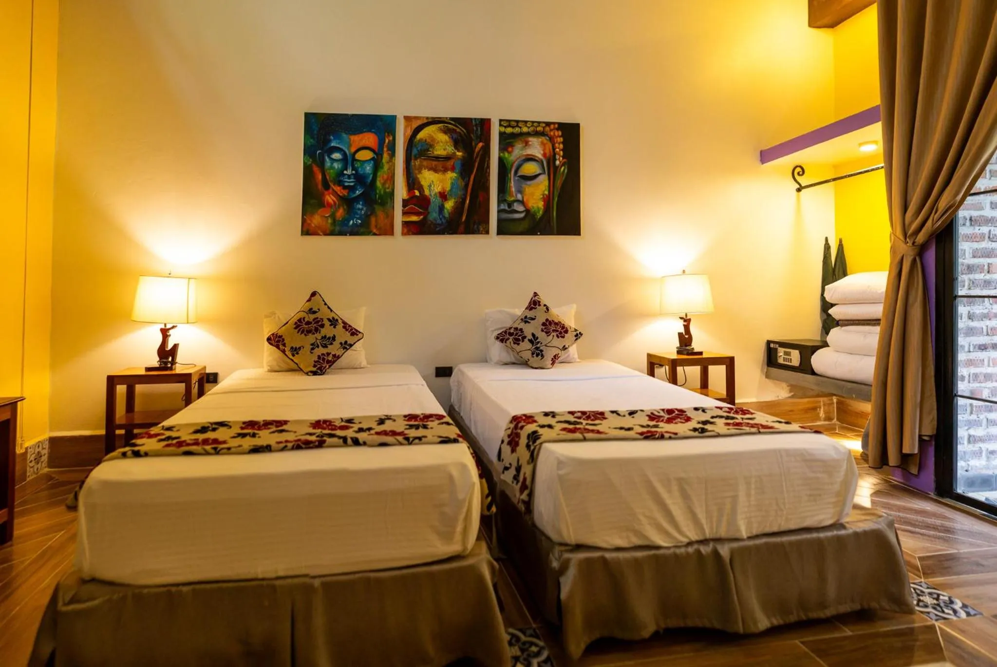 Bed in Phong Nha Farmstay