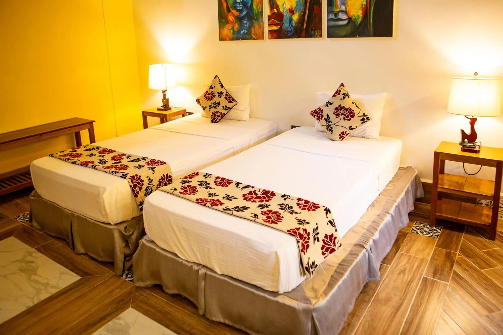 Bed in Phong Nha Farmstay