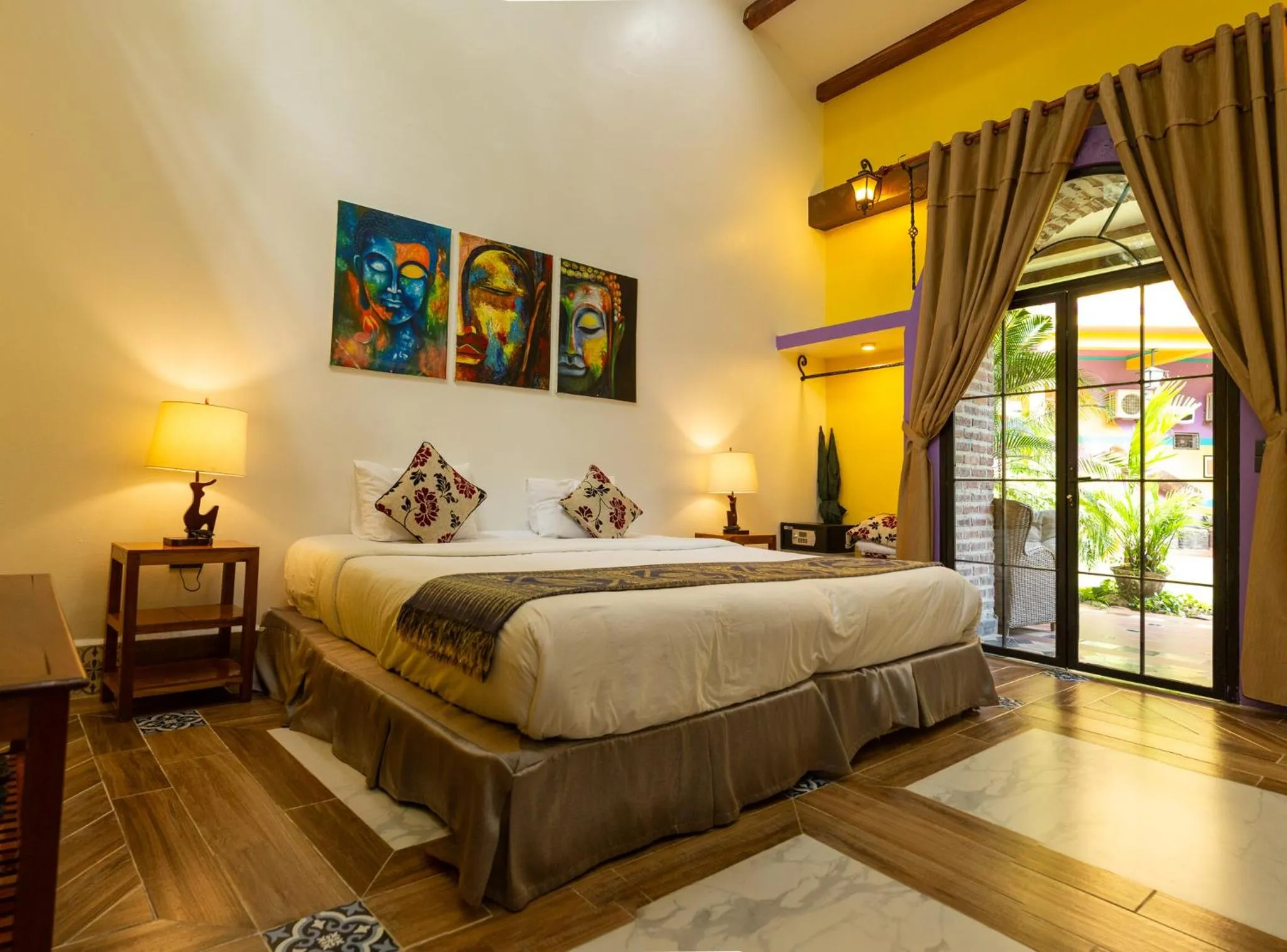 Bed in Phong Nha Farmstay