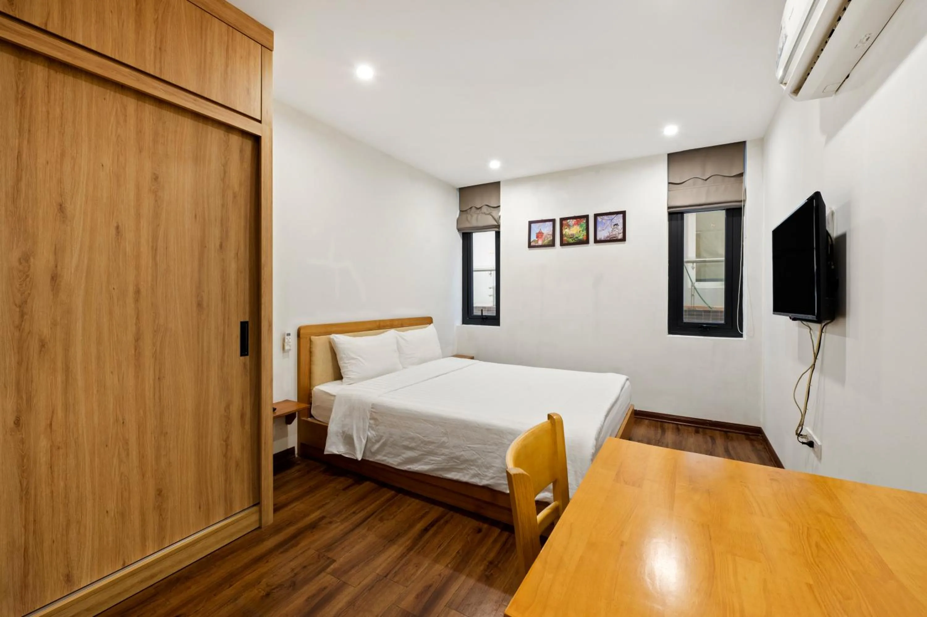 Bed in 22Housing luxury Hotel & Residence 39 Linh Lang