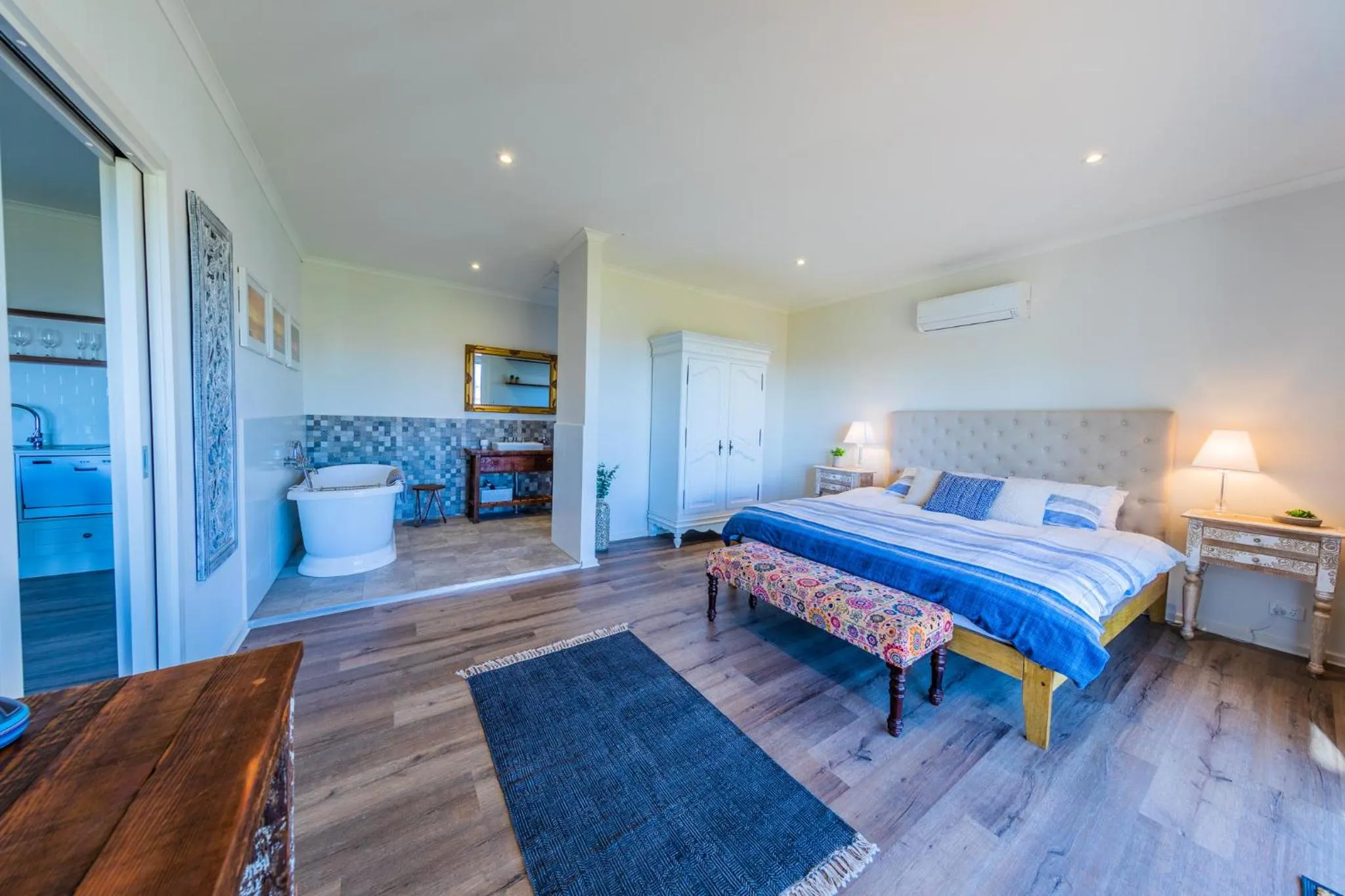 Bedroom in Coastal Lodge