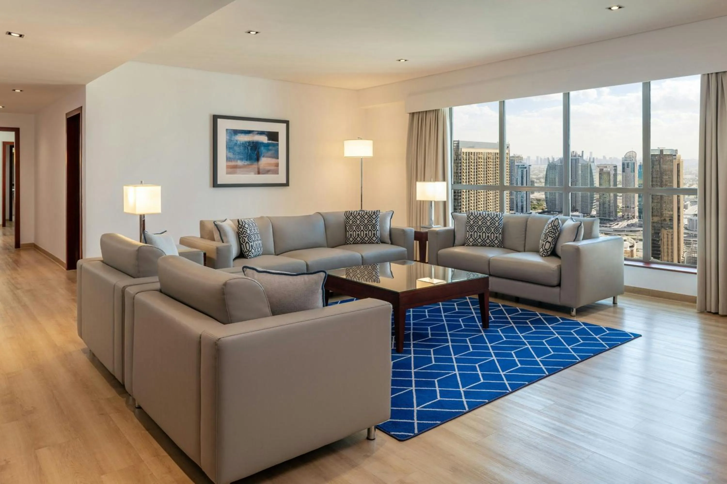 Living room in Sheraton The Walk, Dubai