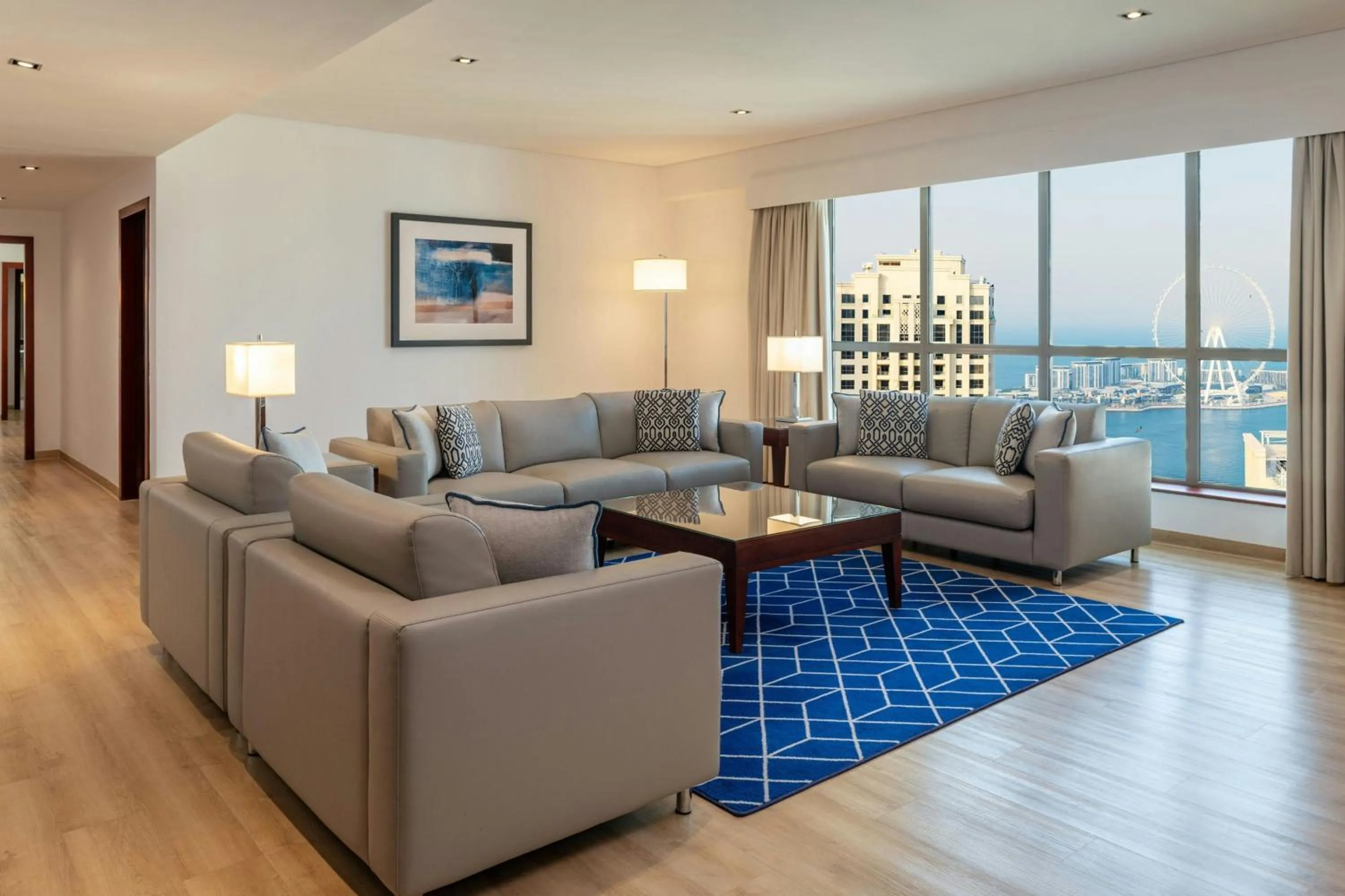 Living room in Sheraton The Walk, Dubai