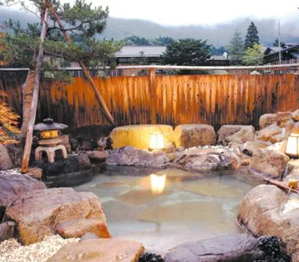 Hot Spring Bath in Onyado Hisui