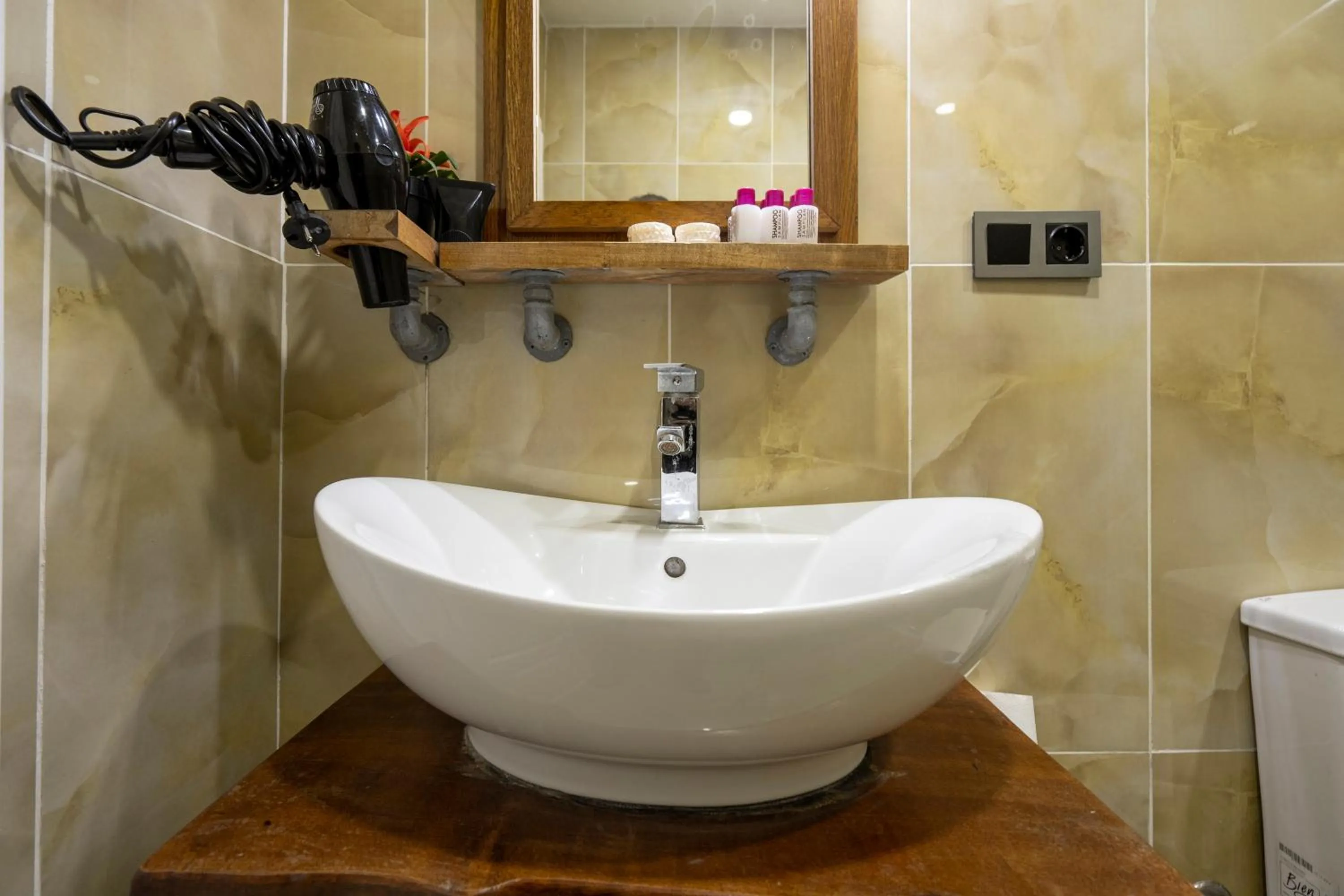 Bathroom in Cube Suites