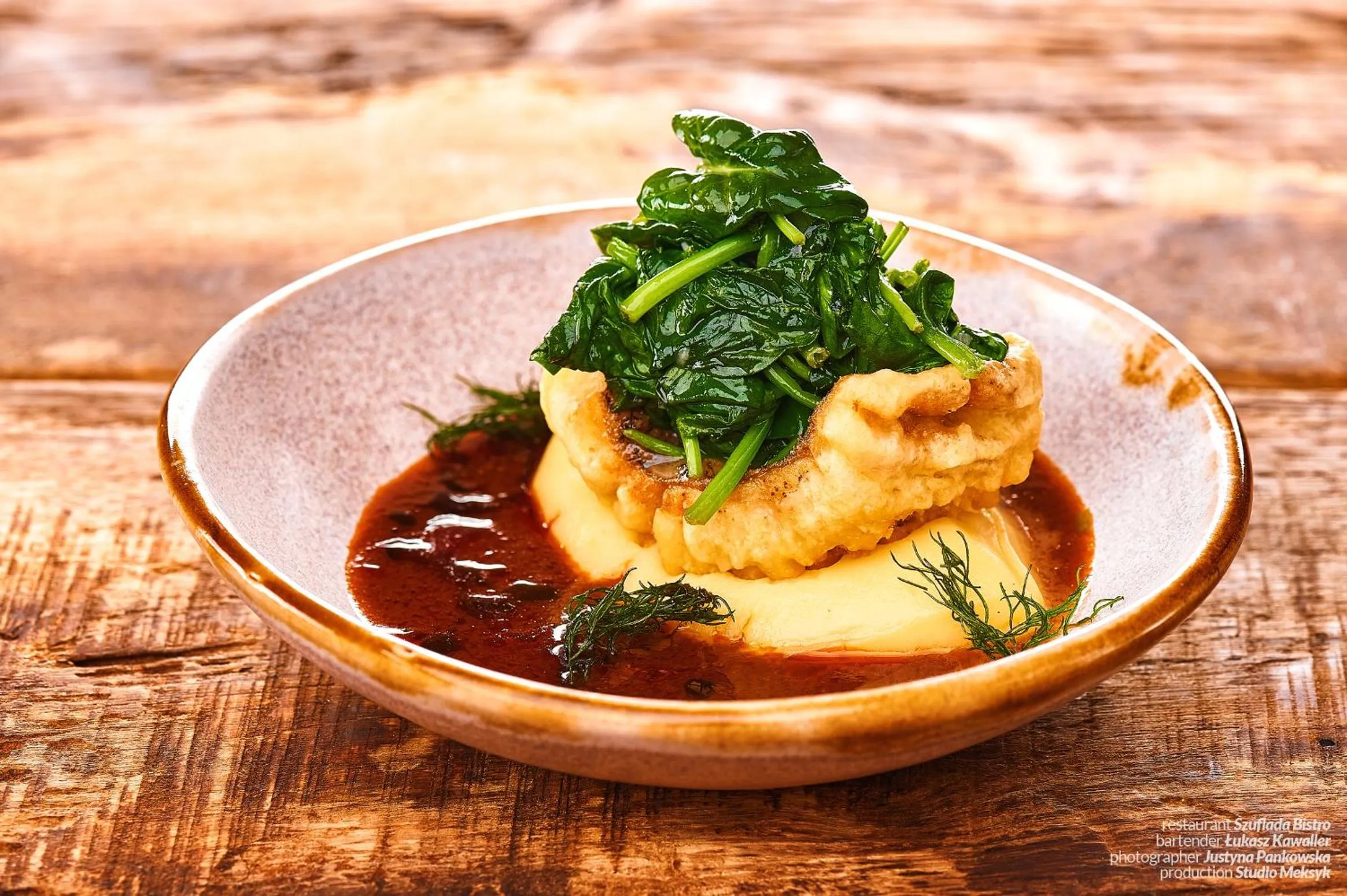 Food and drinks in Szuflada Rooms