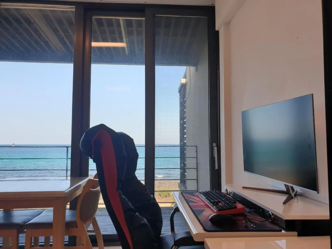 TV/Entertainment Center in Castle Pool Resort