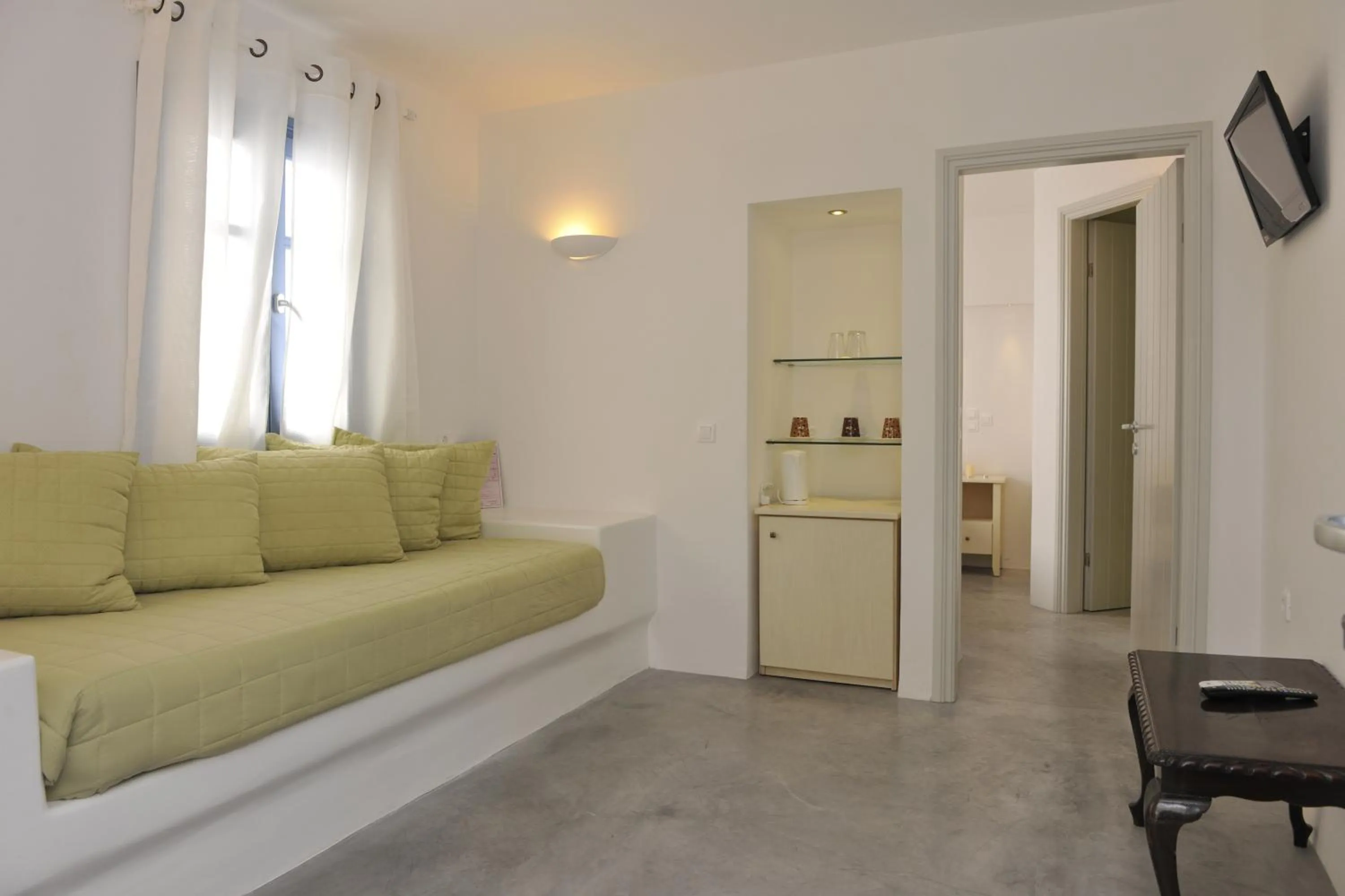 Living room in Alexandros Studios