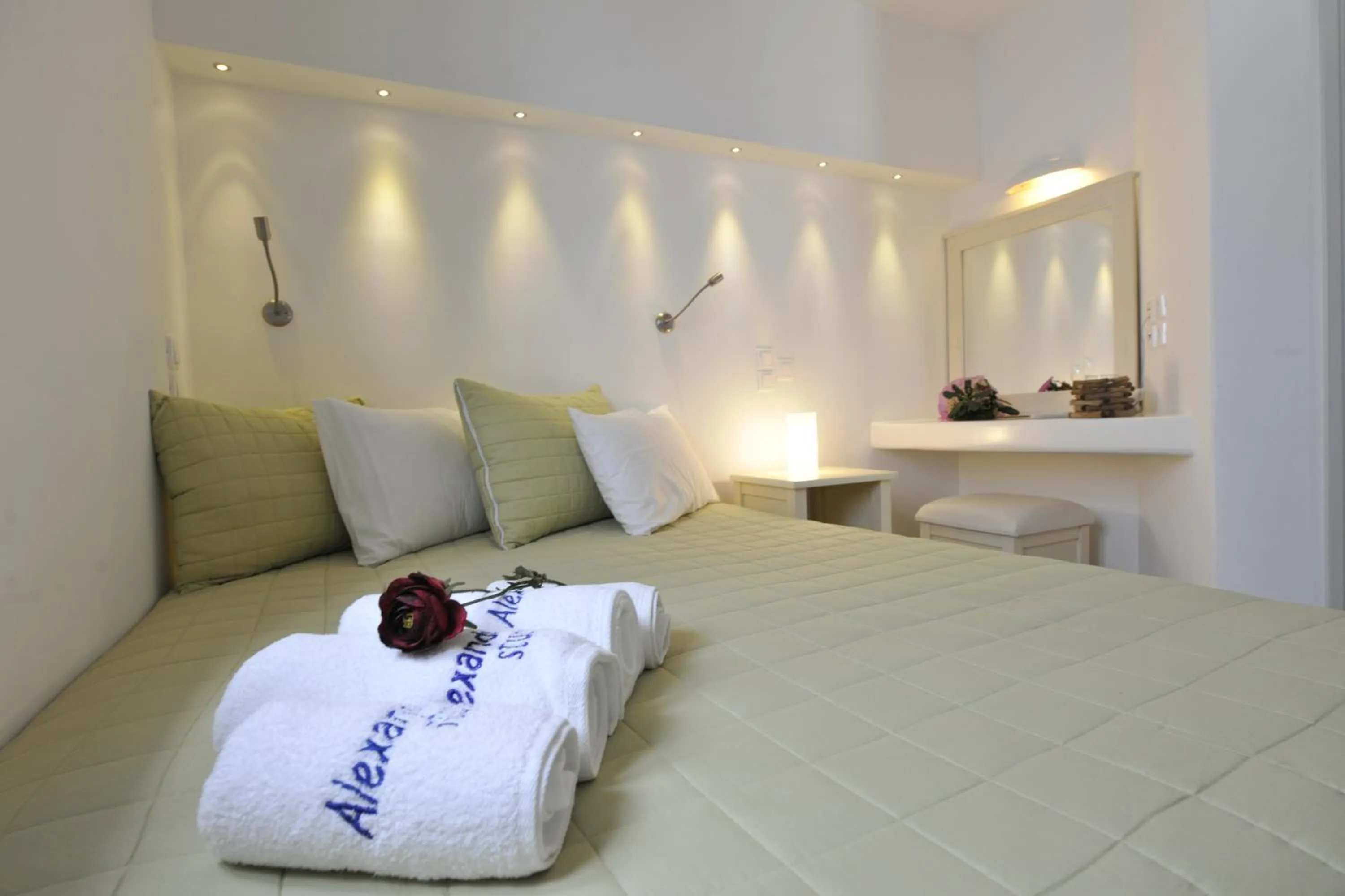 Bed in Alexandros Studios