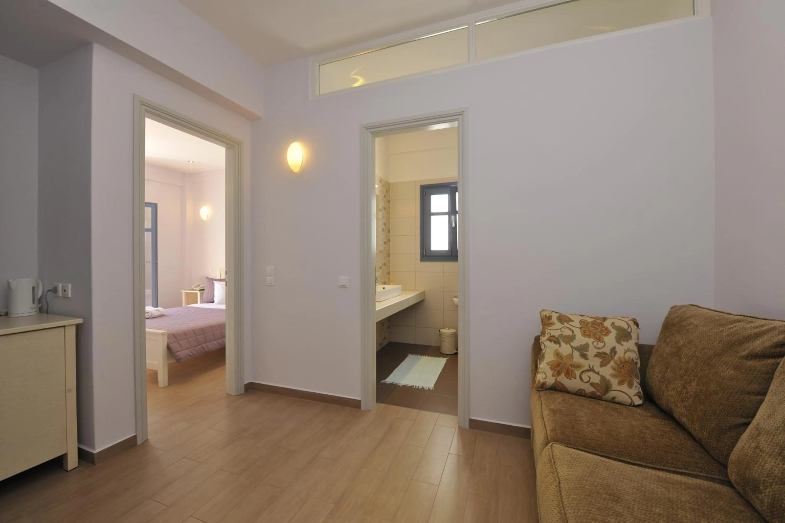 Living room, Bed in Alexandros Studios