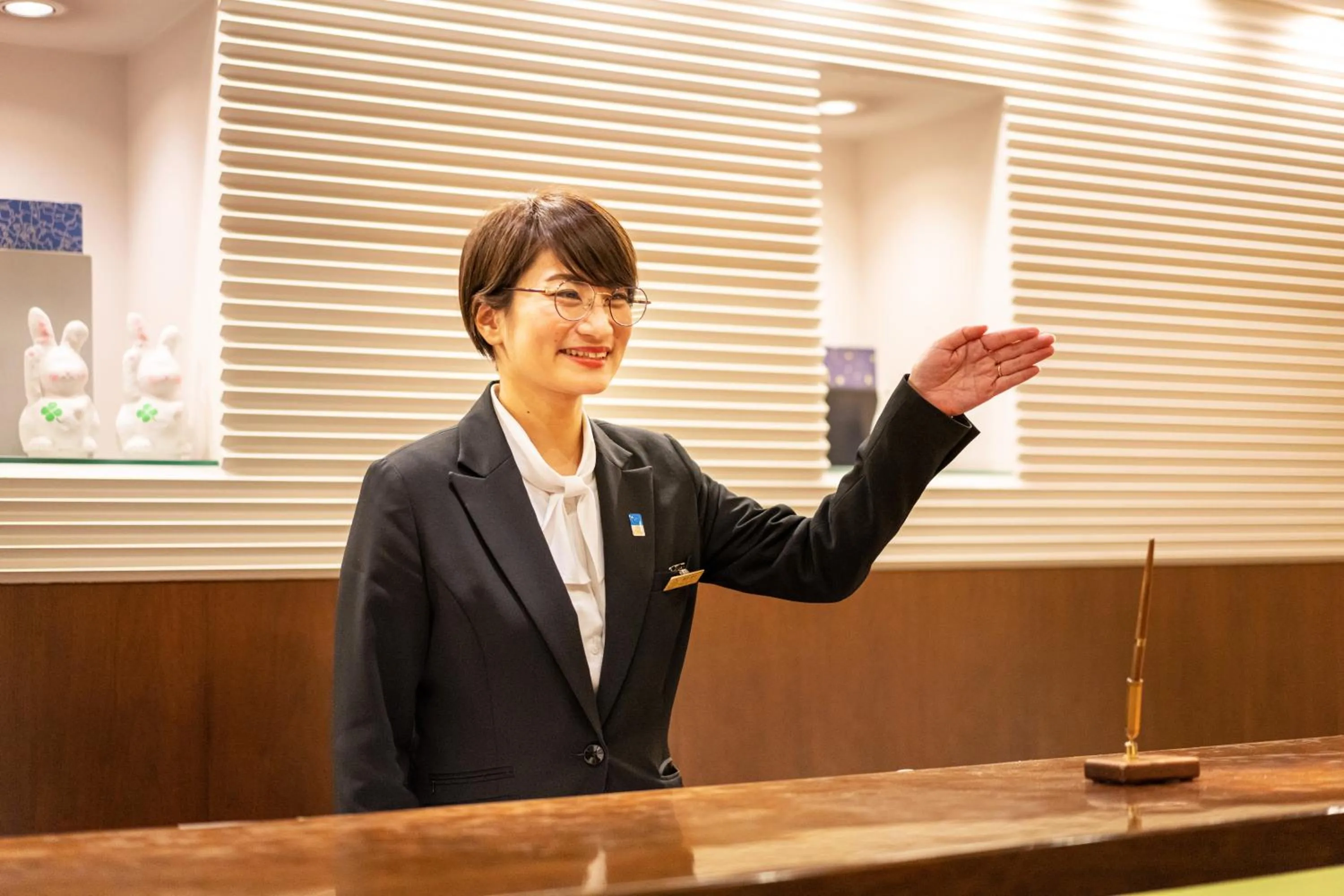 Staff in Chigusa Hotel