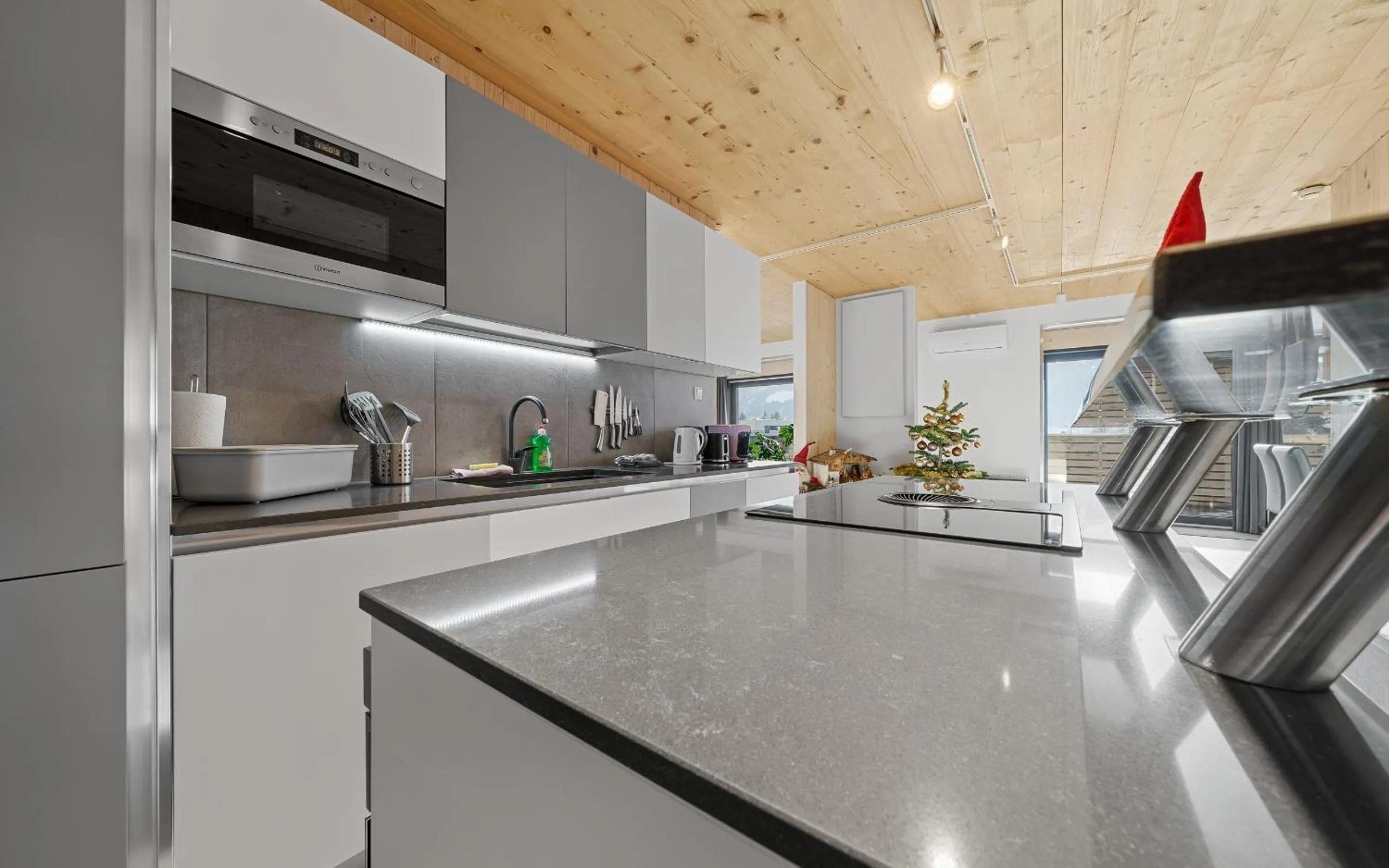 kitchen in Aparthotel Zell am See (Contactless Check-In)