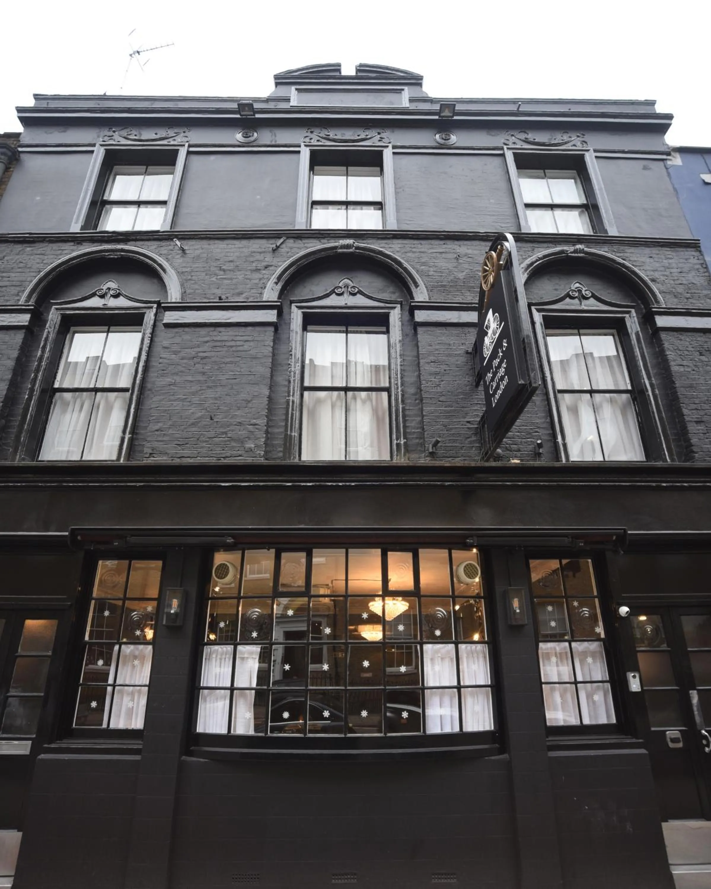 Facade/entrance in The Pack And Carriage London