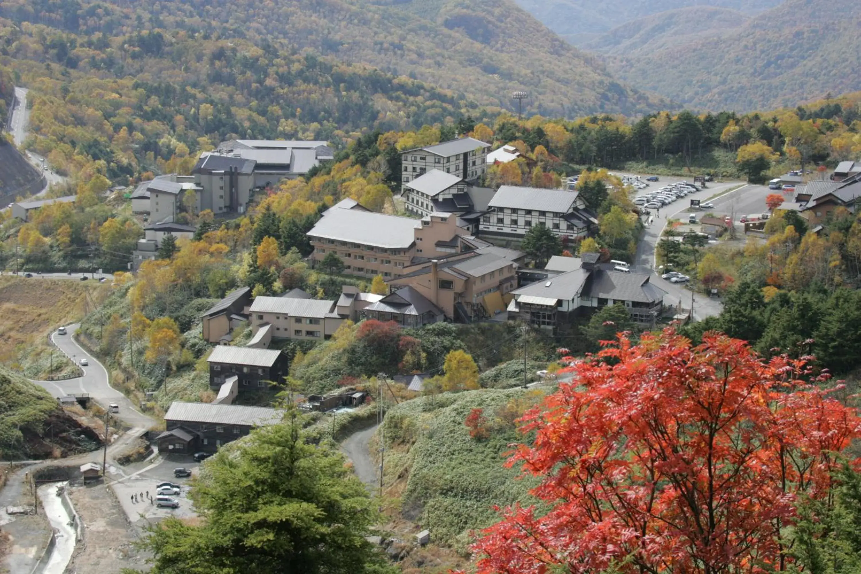 Property building in Manza Onsen Nisshinkan Property building in Manza Onsen Nisshinkan