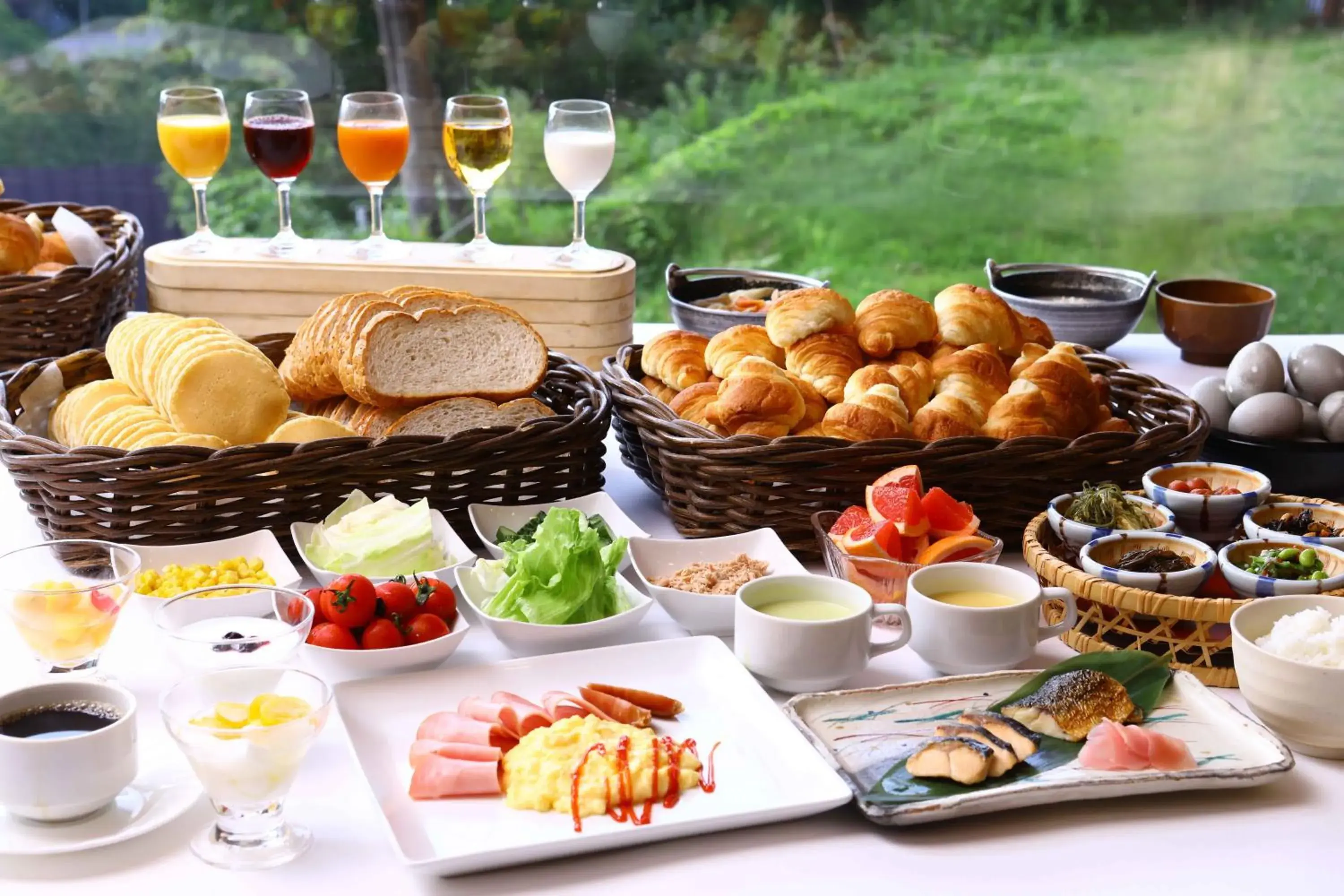 Food in Manza Onsen Nisshinkan Food in Manza Onsen Nisshinkan