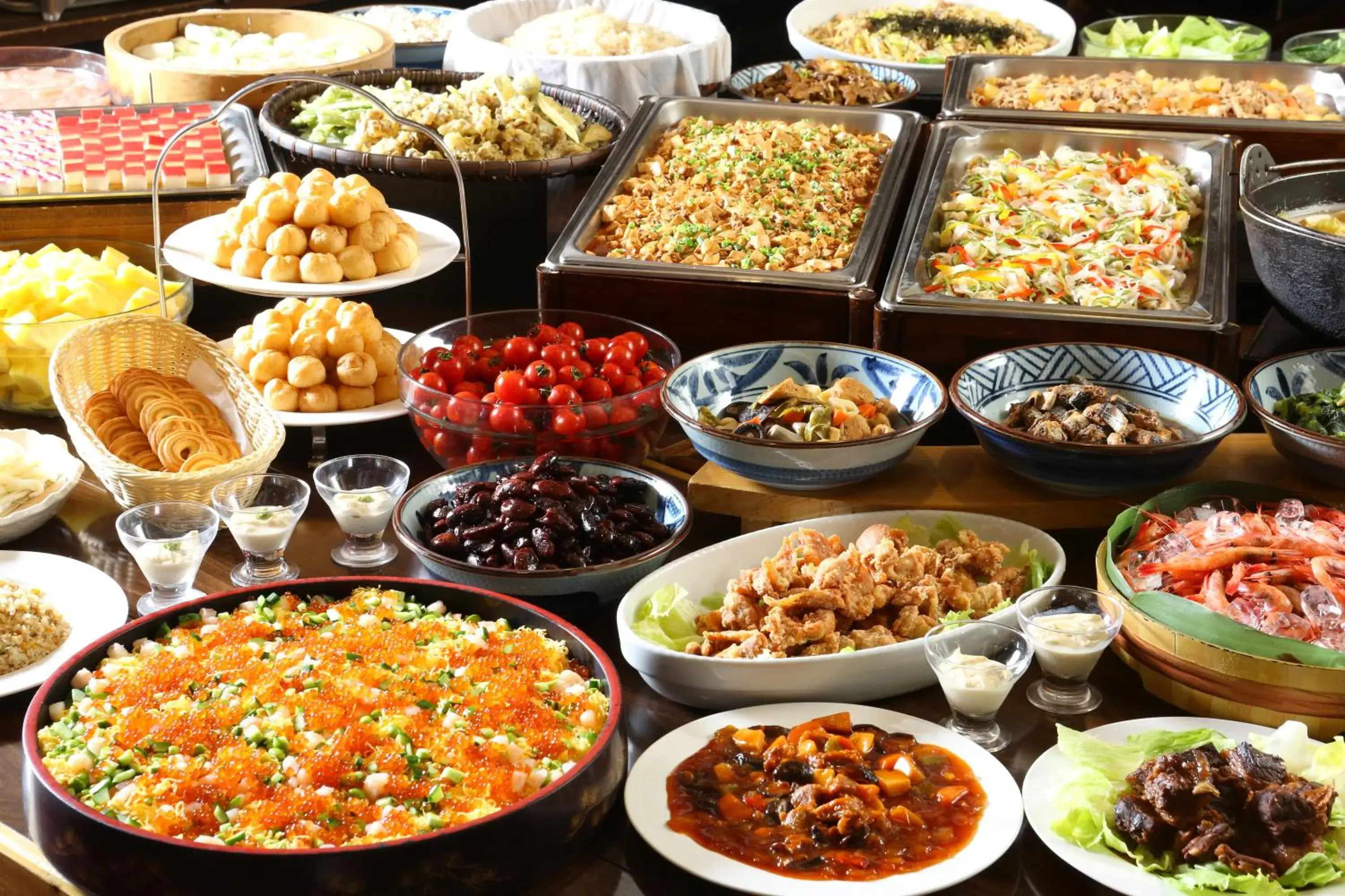 Food in Manza Onsen Nisshinkan Food in Manza Onsen Nisshinkan