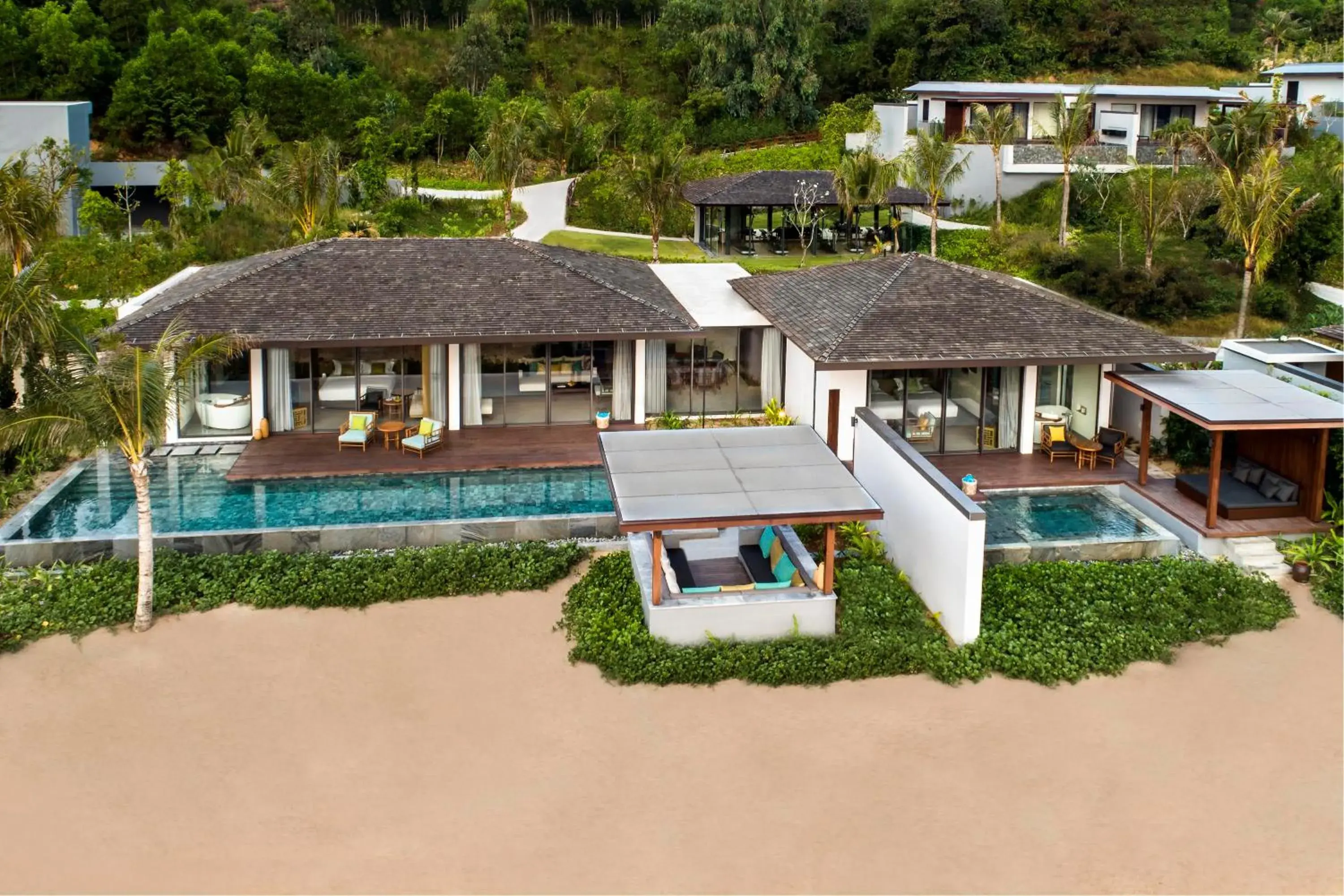 Bird's eye view in Anantara Quy Nhon Villas Bird's eye view in Anantara Quy Nhon Villas