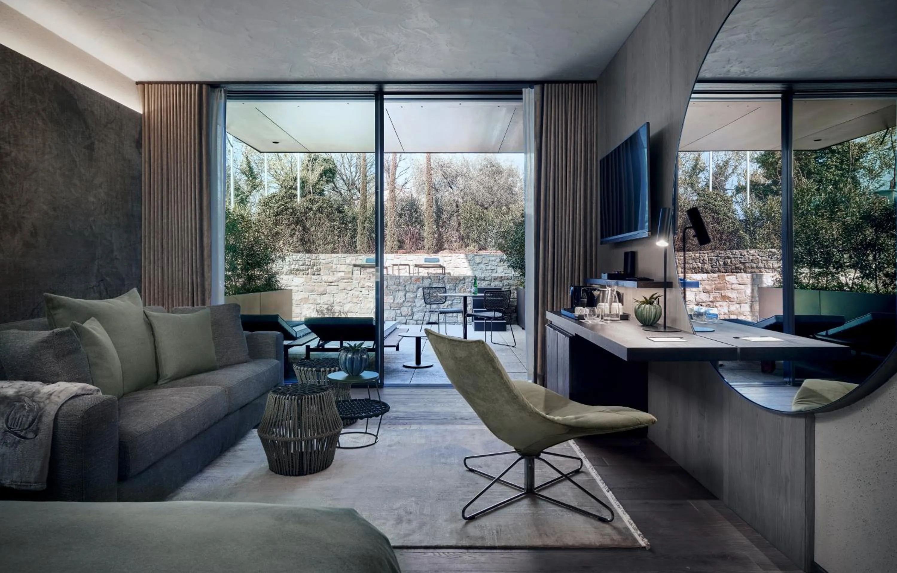 Living room in Quellenhof Luxury Resort Lazise