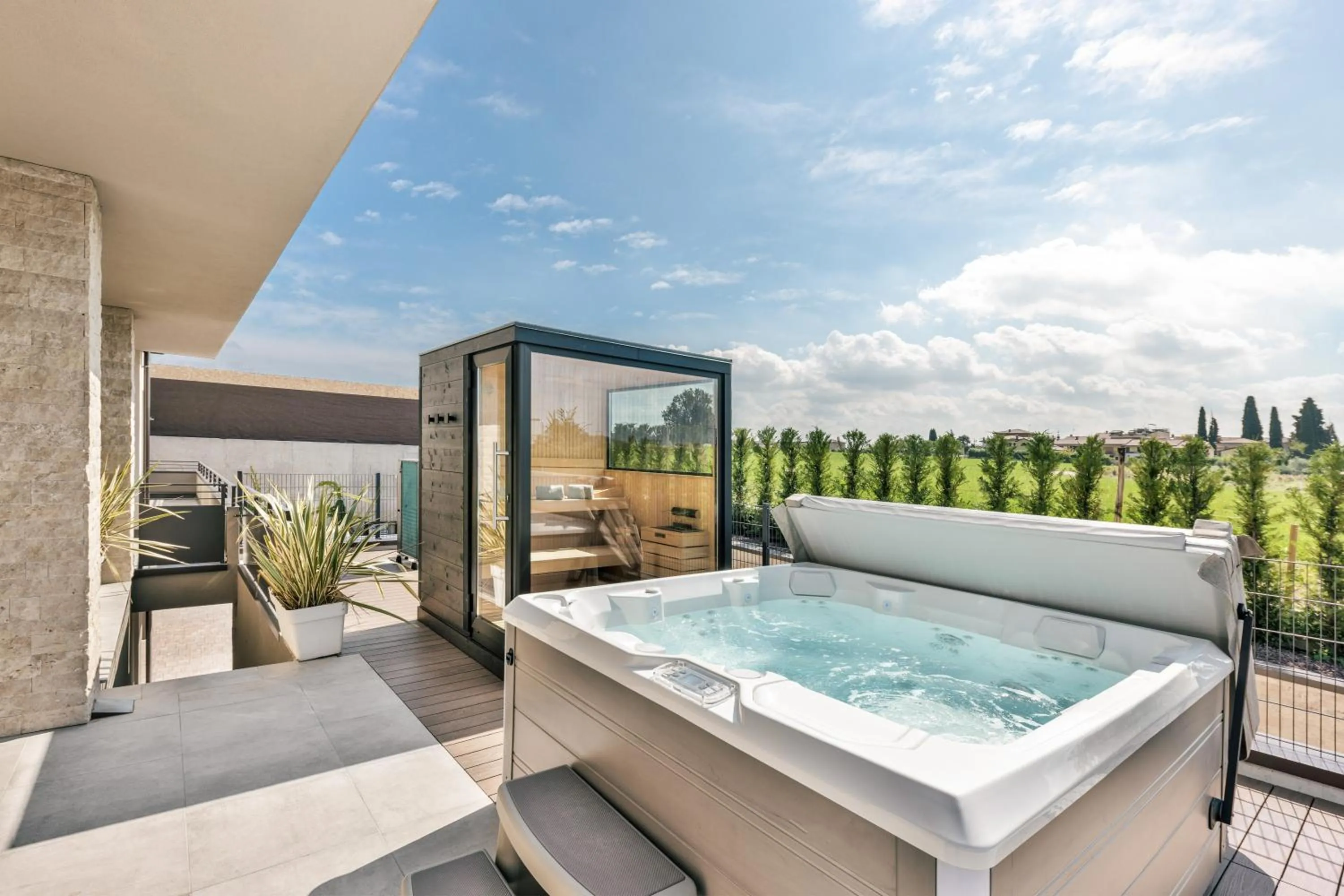 Hot Tub in Quellenhof Luxury Resort Lazise