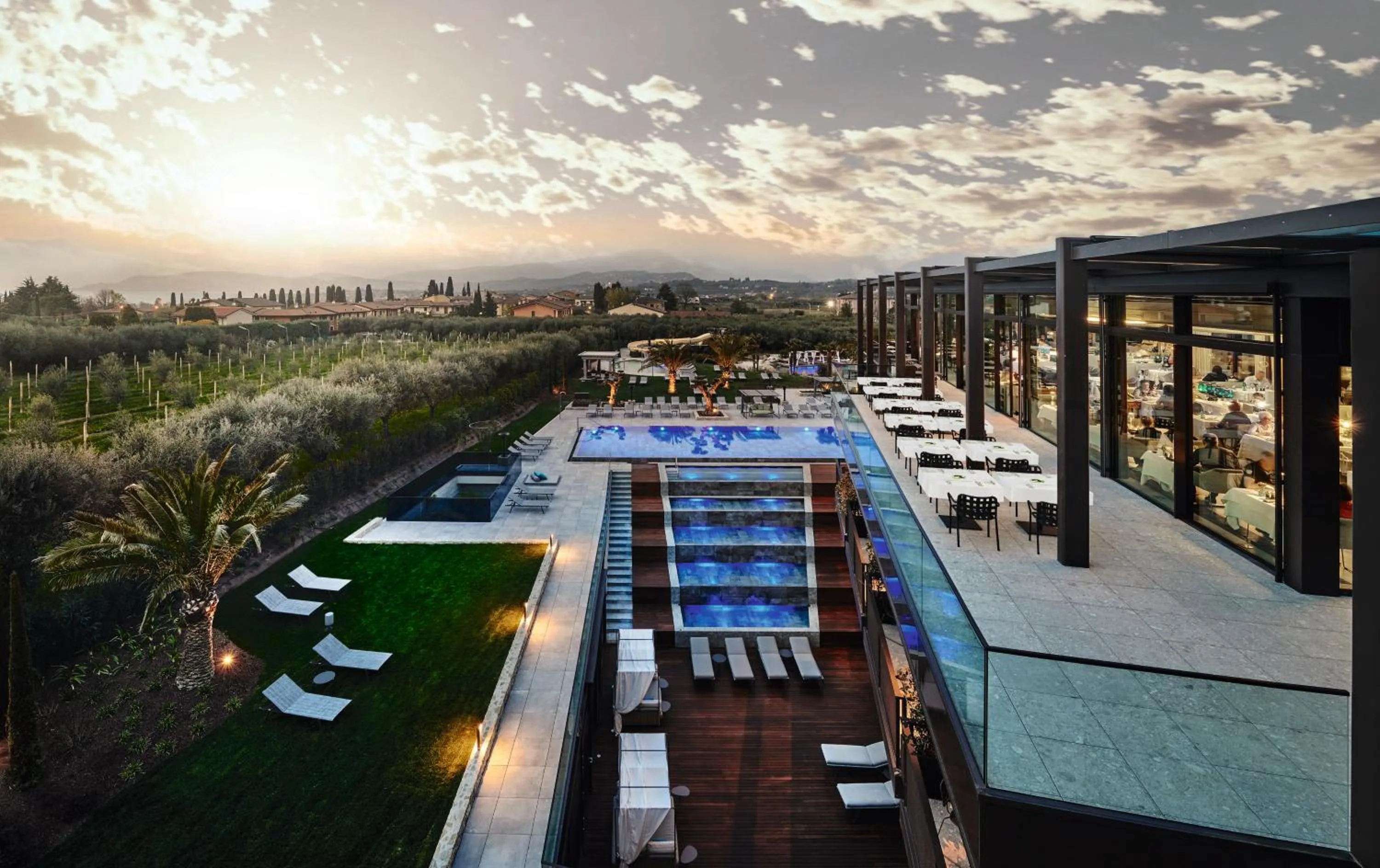 Property building in Quellenhof Luxury Resort Lazise