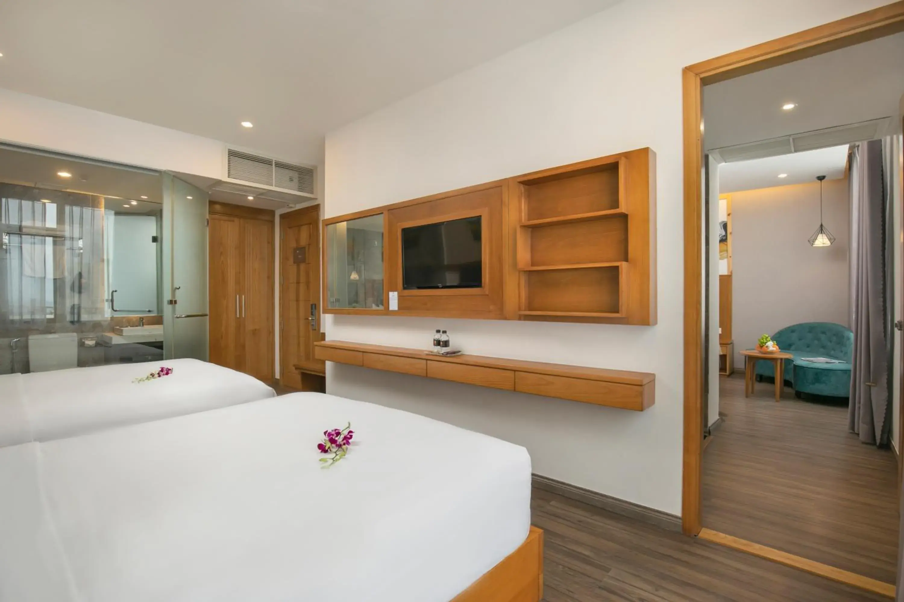 Bed in Grand Sunrise Boutique Hotel Bed in Grand Sunrise Boutique Hotel