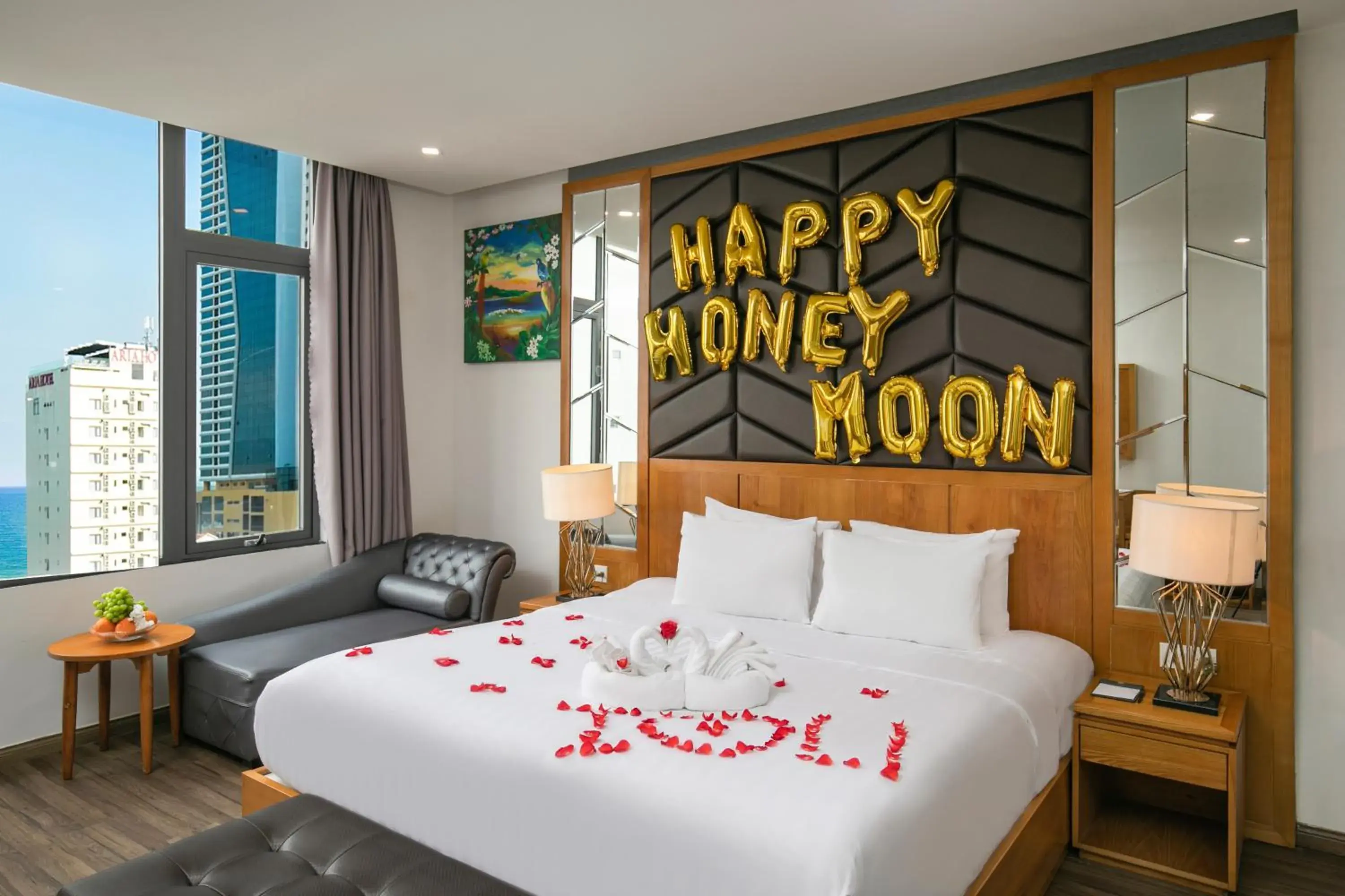 Bed in Grand Sunrise Boutique Hotel Bed in Grand Sunrise Boutique Hotel