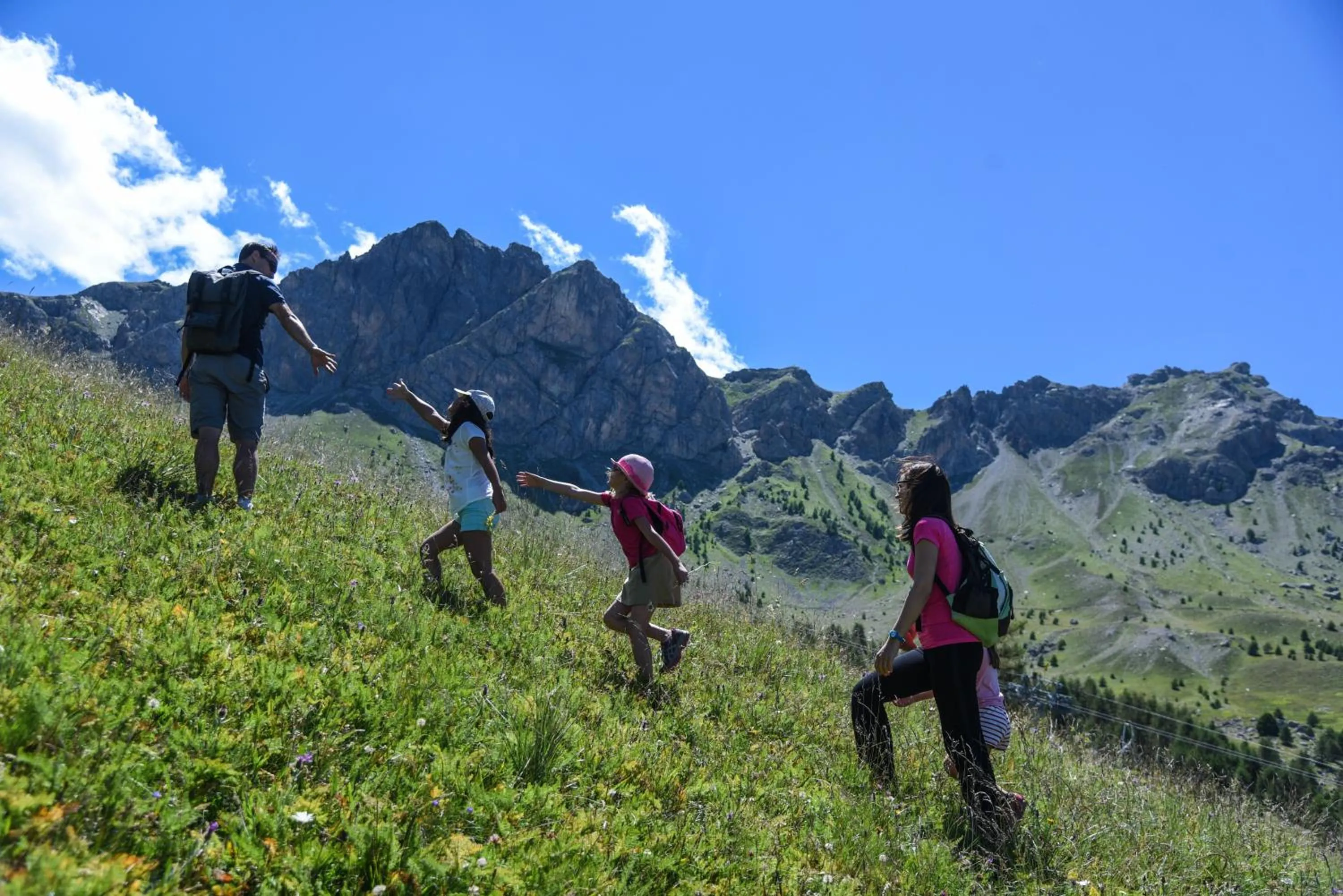 Natural landscape in SOWELL RESIDENCES Pra Loup