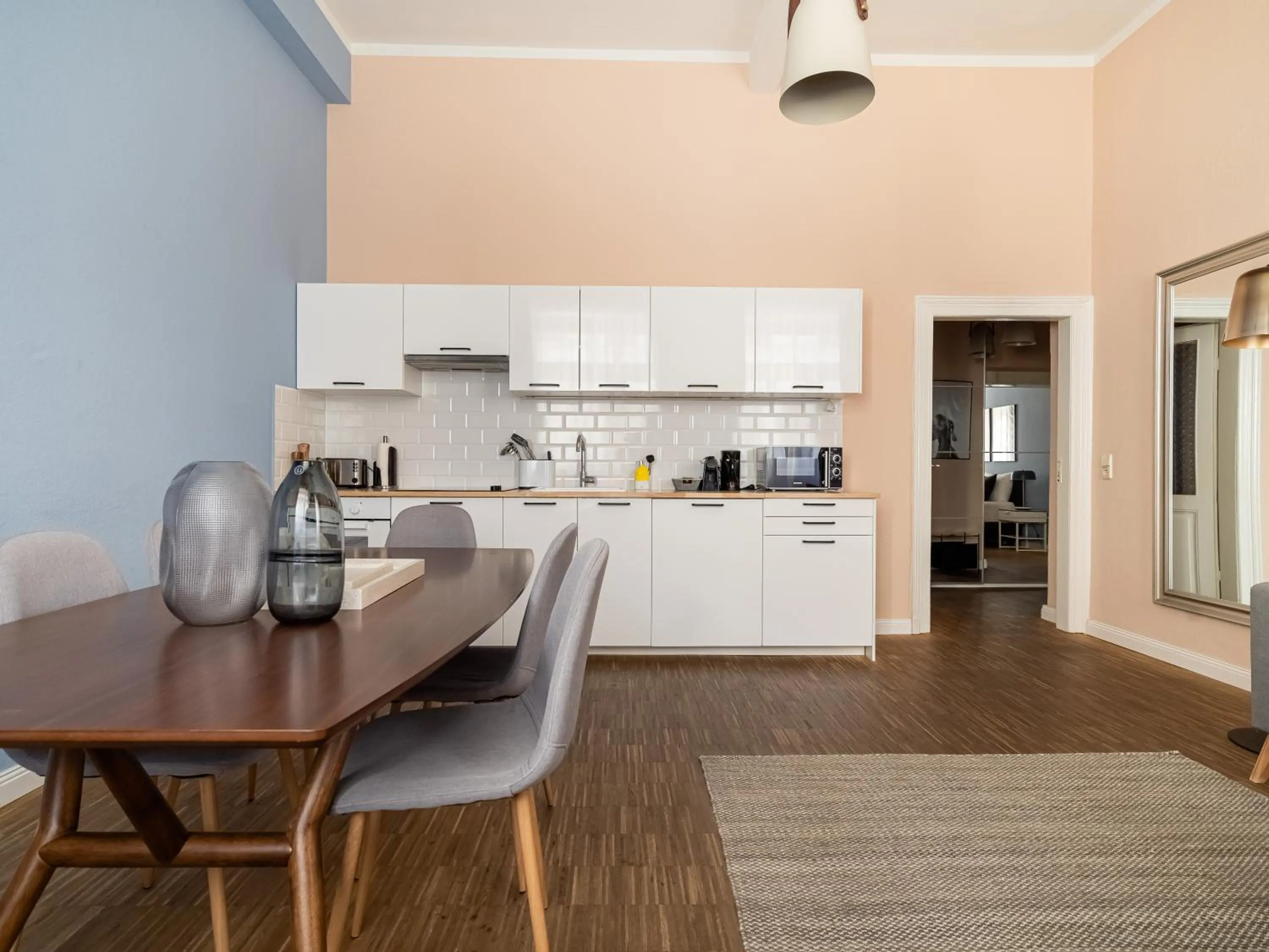 Kitchen or kitchenette in Limehome Dresden Hoyerswerdaerstraße