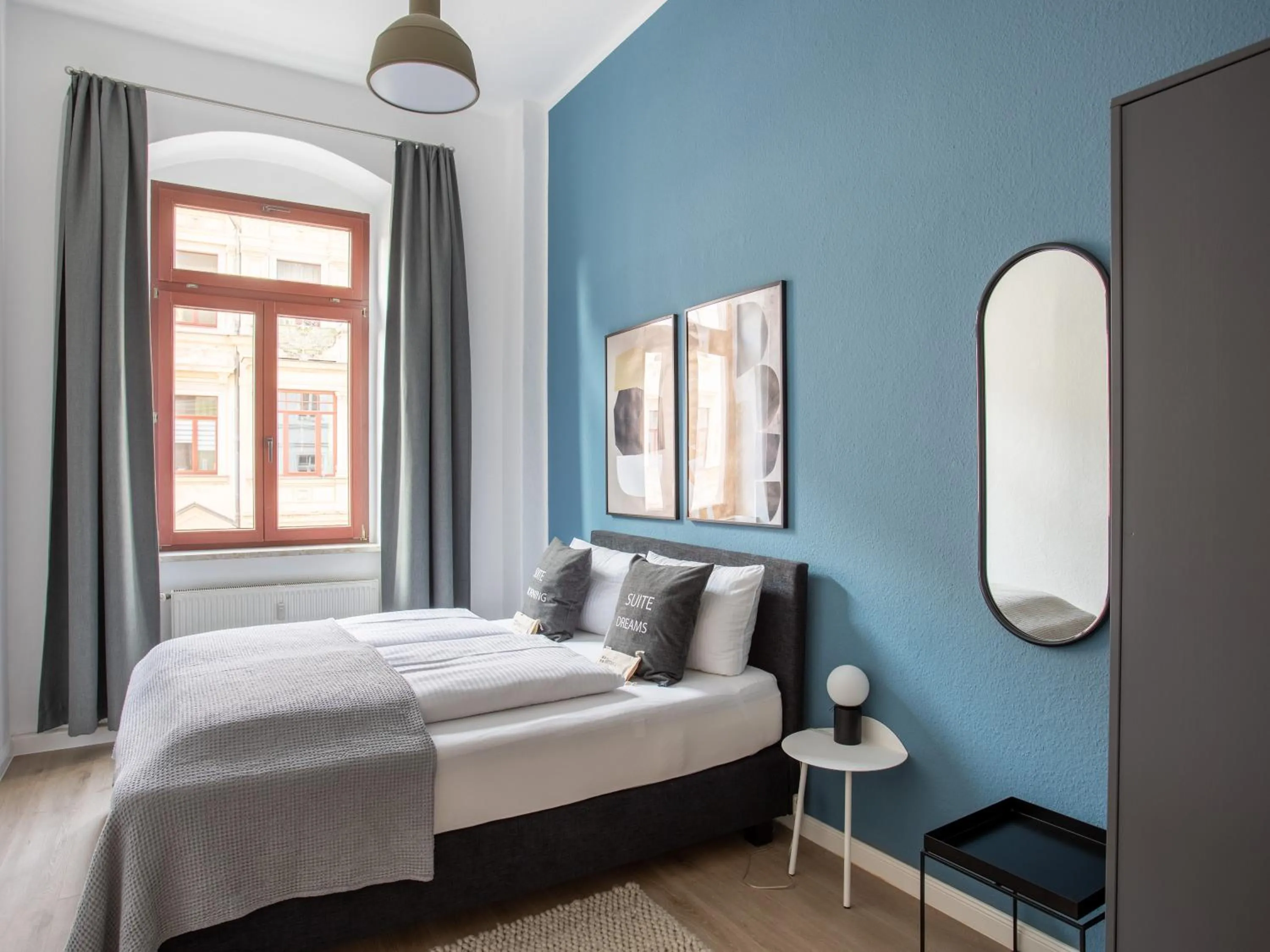 Bed in Limehome Dresden Hoyerswerdaerstraße