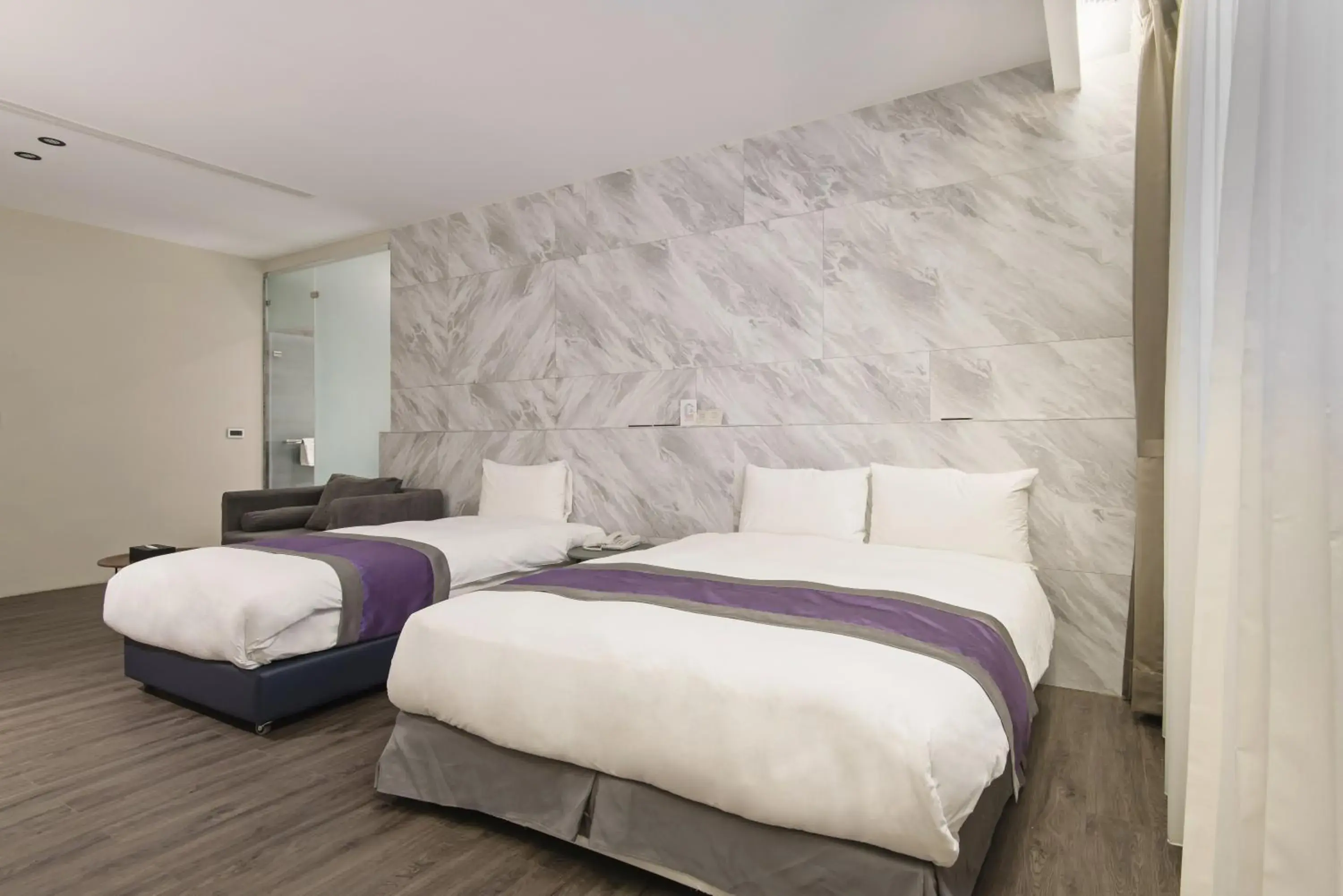 Bed in Hotel Hesper HSR Taichung Bed in Hotel Hesper HSR Taichung