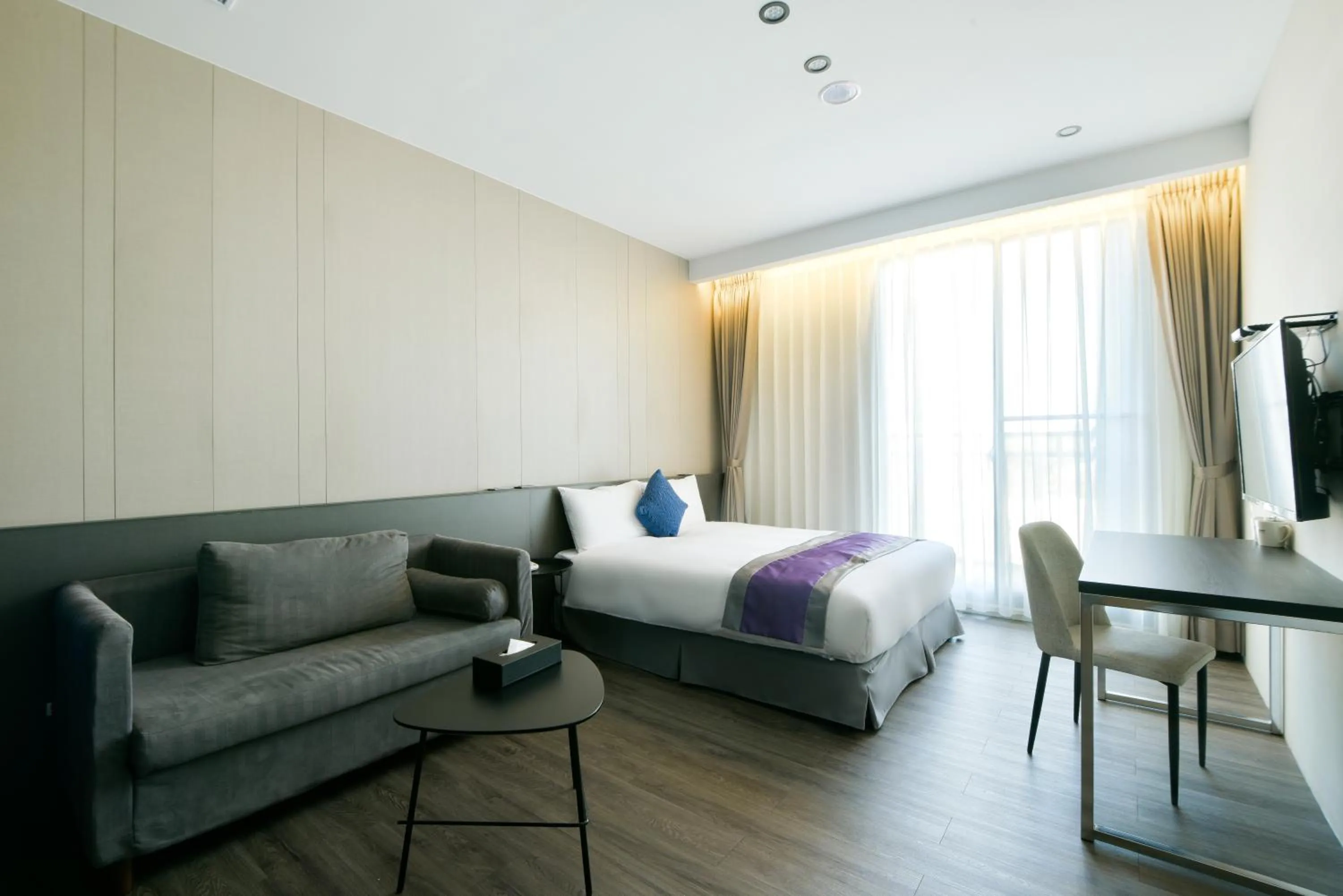 Bed in Hotel Hesper HSR Taichung
