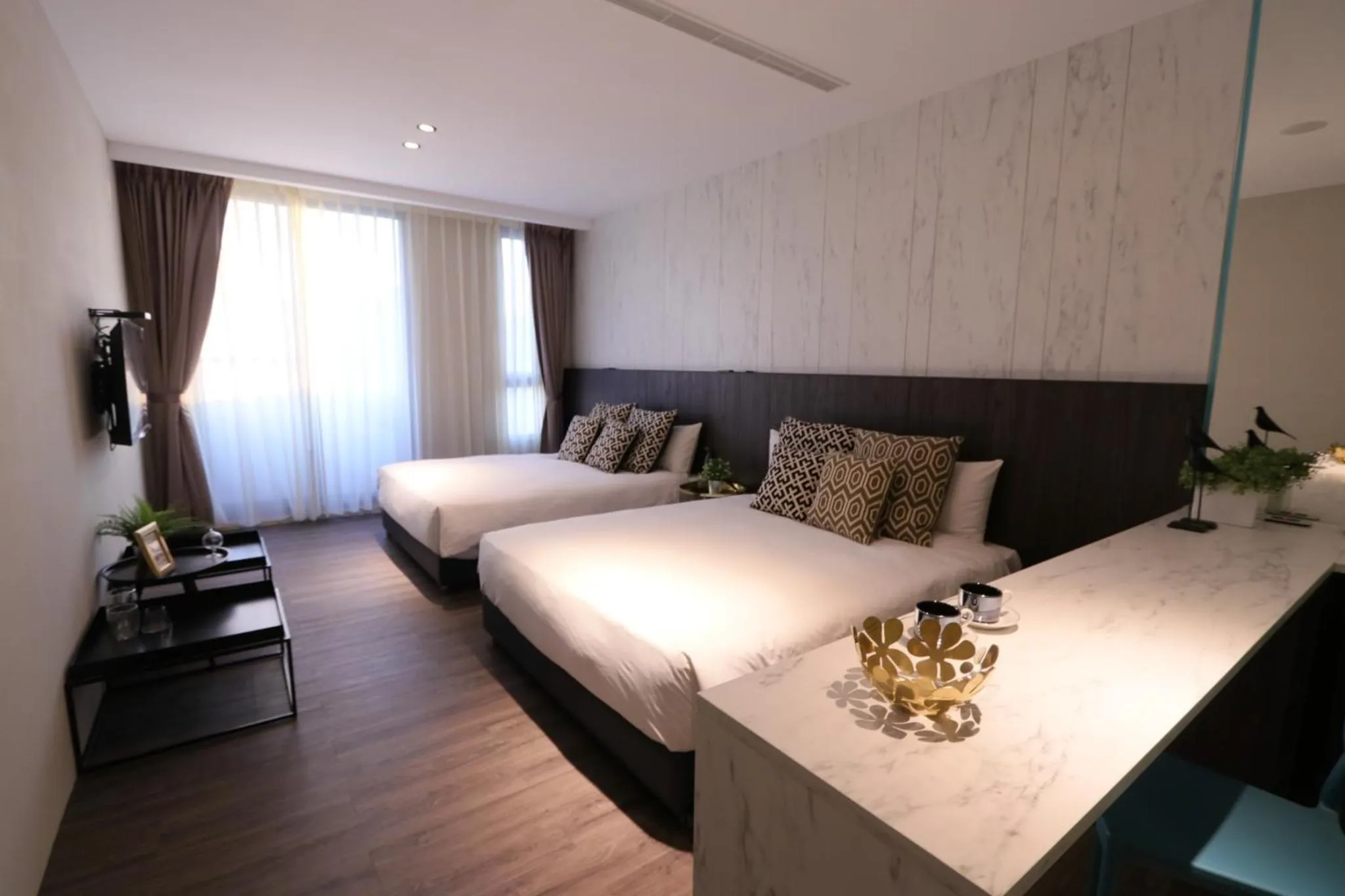 Bed in Hotel Hesper HSR Taichung