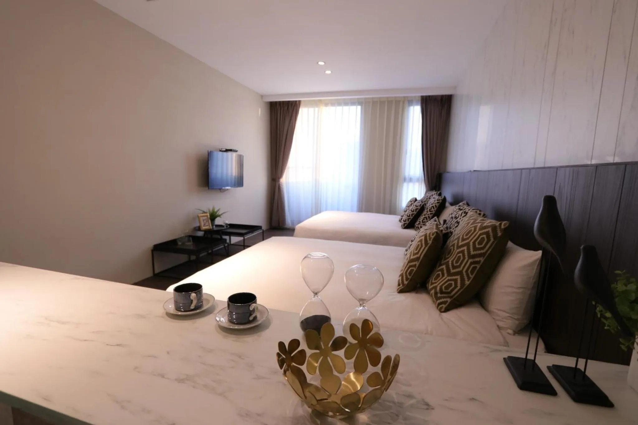 Bed in Hotel Hesper HSR Taichung