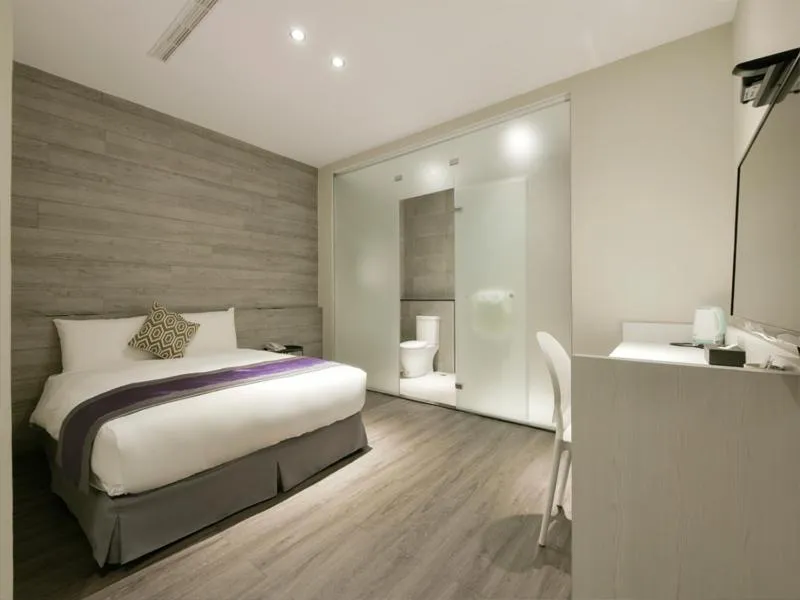 Bed in Hotel Hesper HSR Taichung
