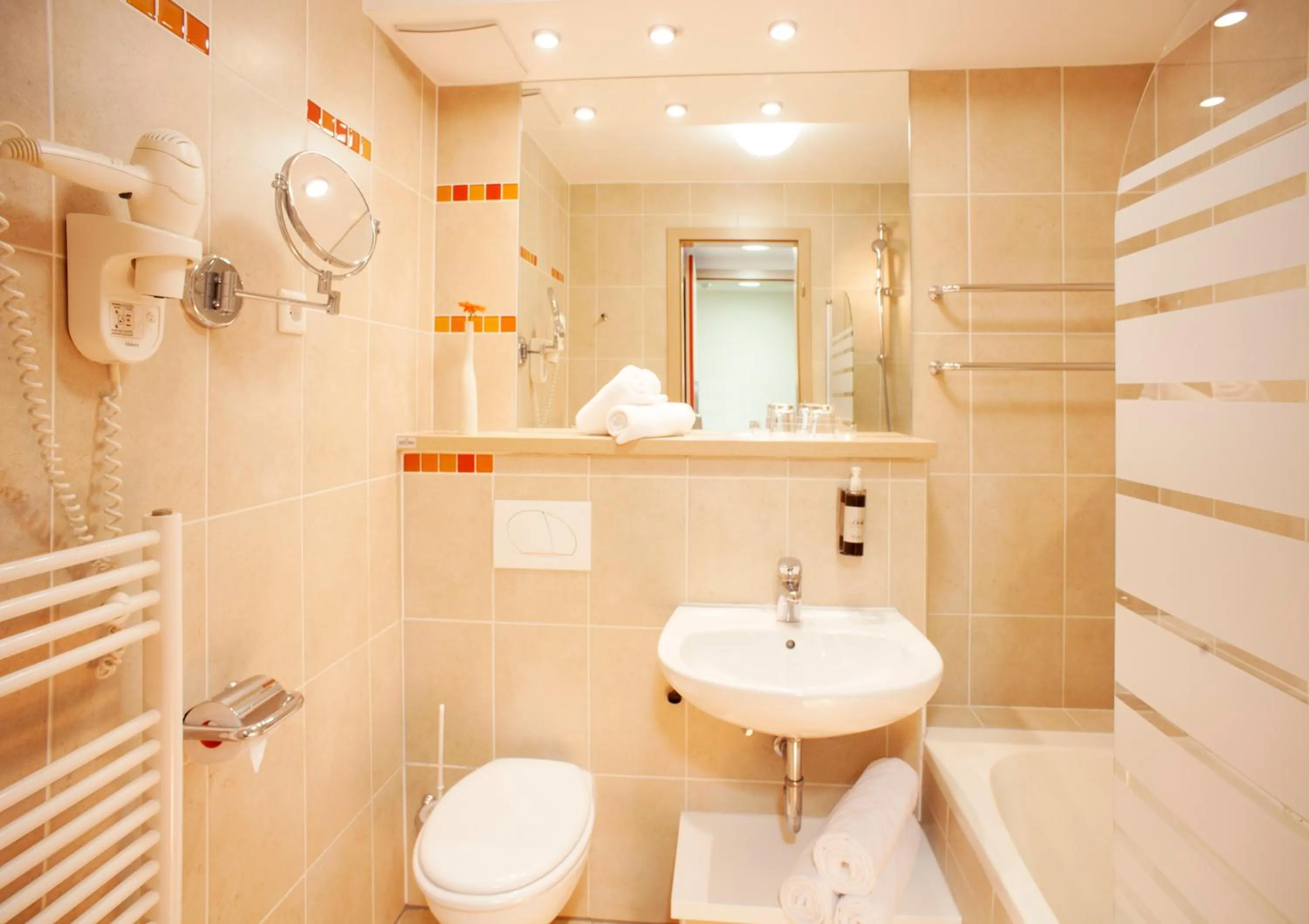 Bathroom in Garni Hotel Savica - Sava Hotels & Resorts