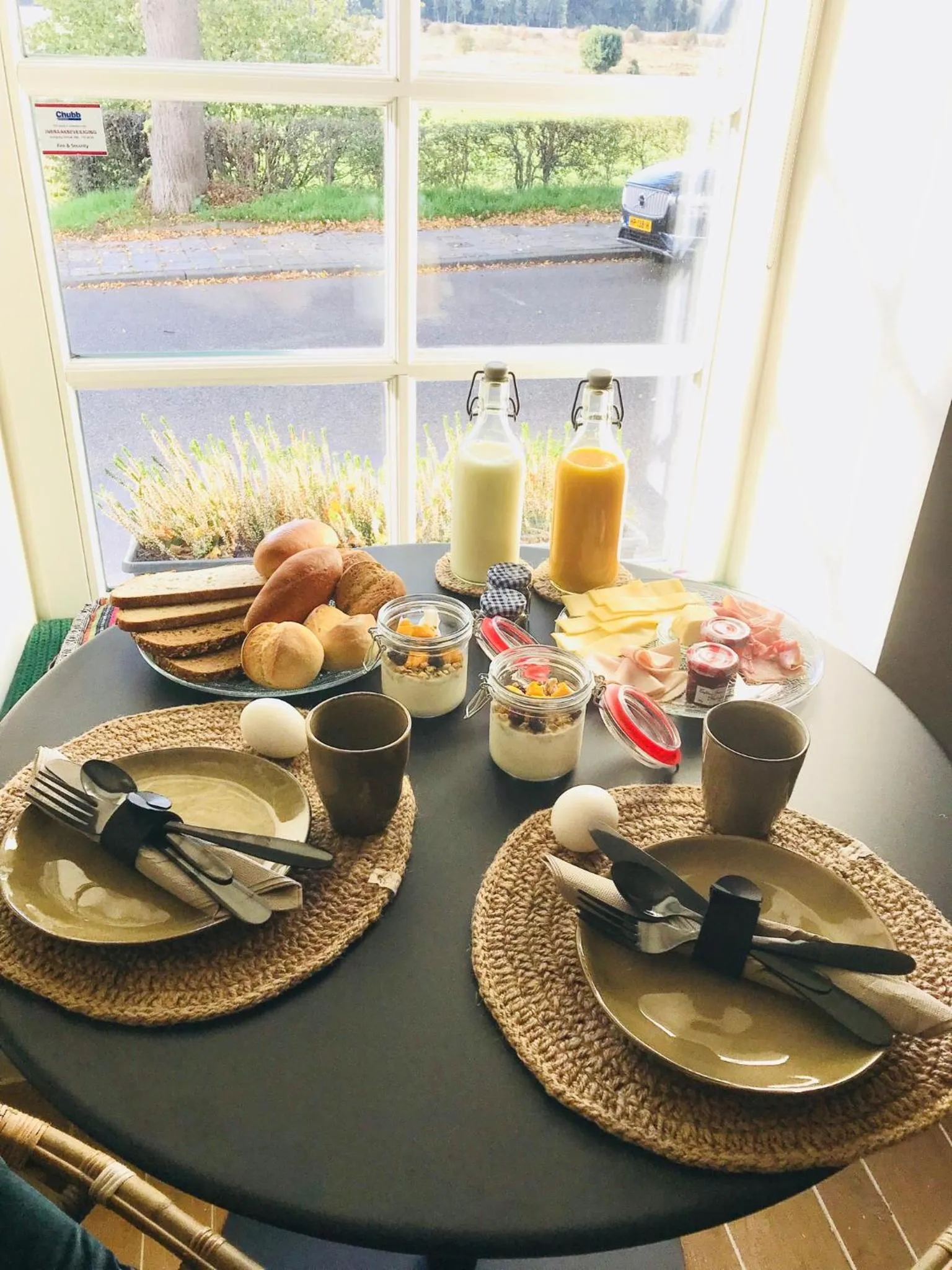 Continental breakfast in B&B No. 42