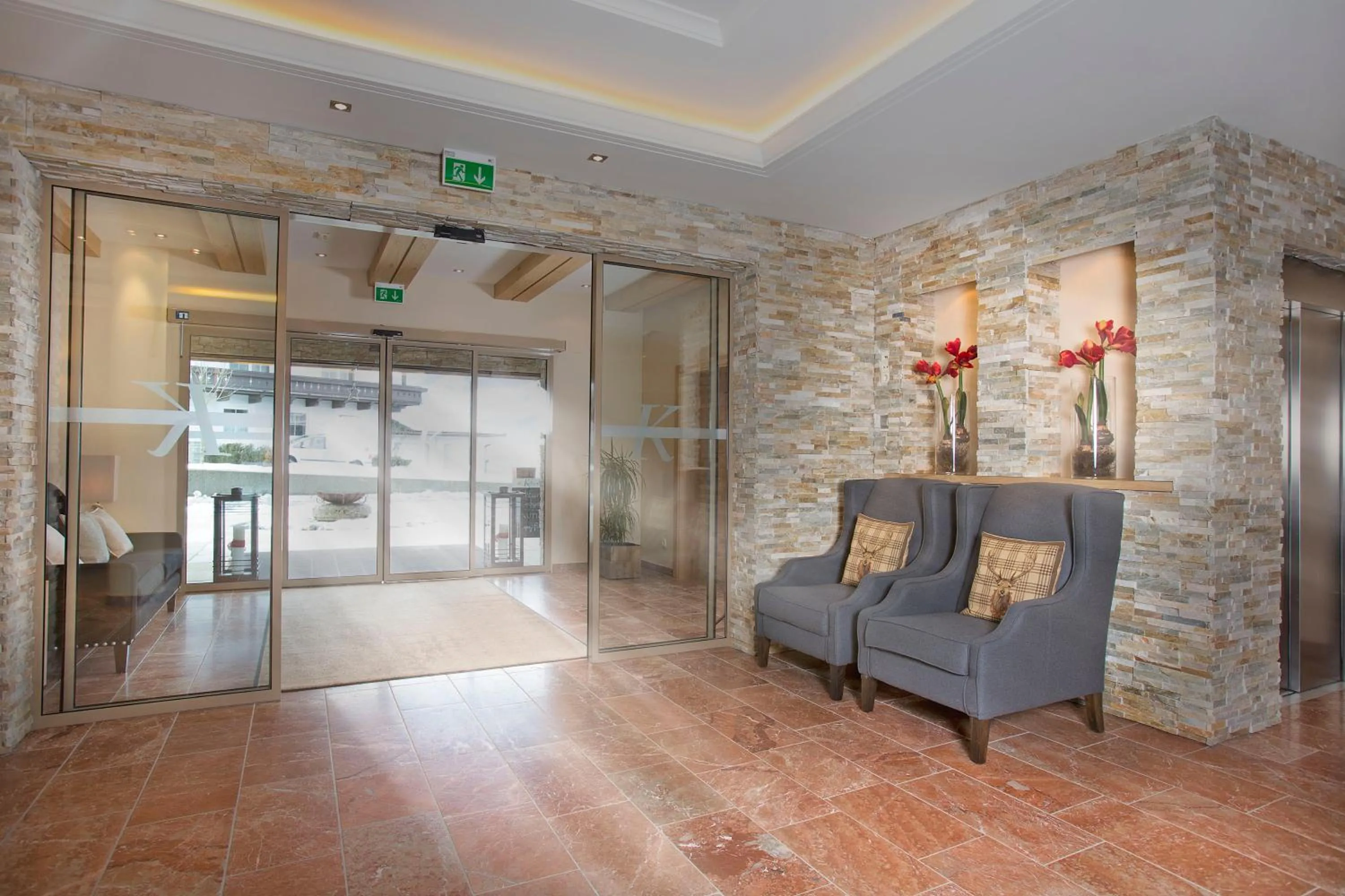 Lobby or reception in Das gemütliche Dorfhotel Kaltenhauser