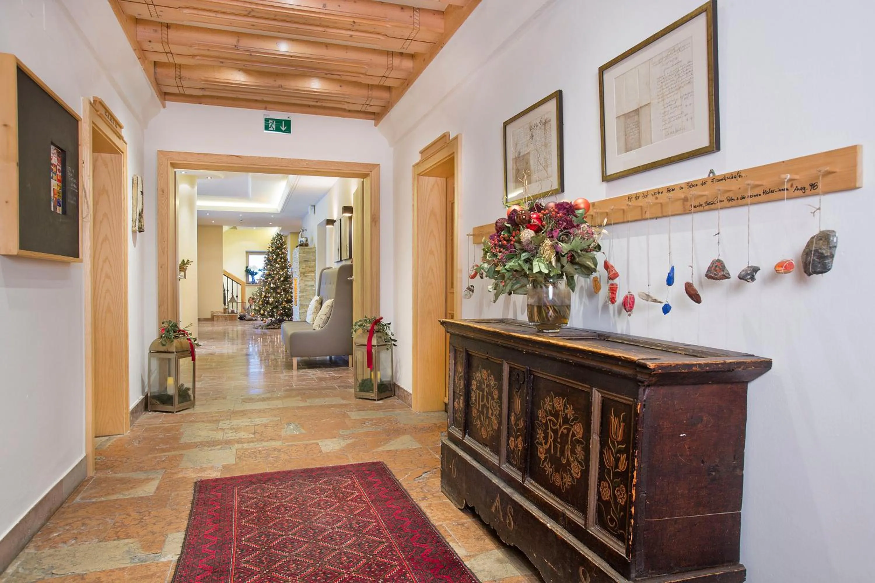 Lobby or reception in Das gemütliche Dorfhotel Kaltenhauser