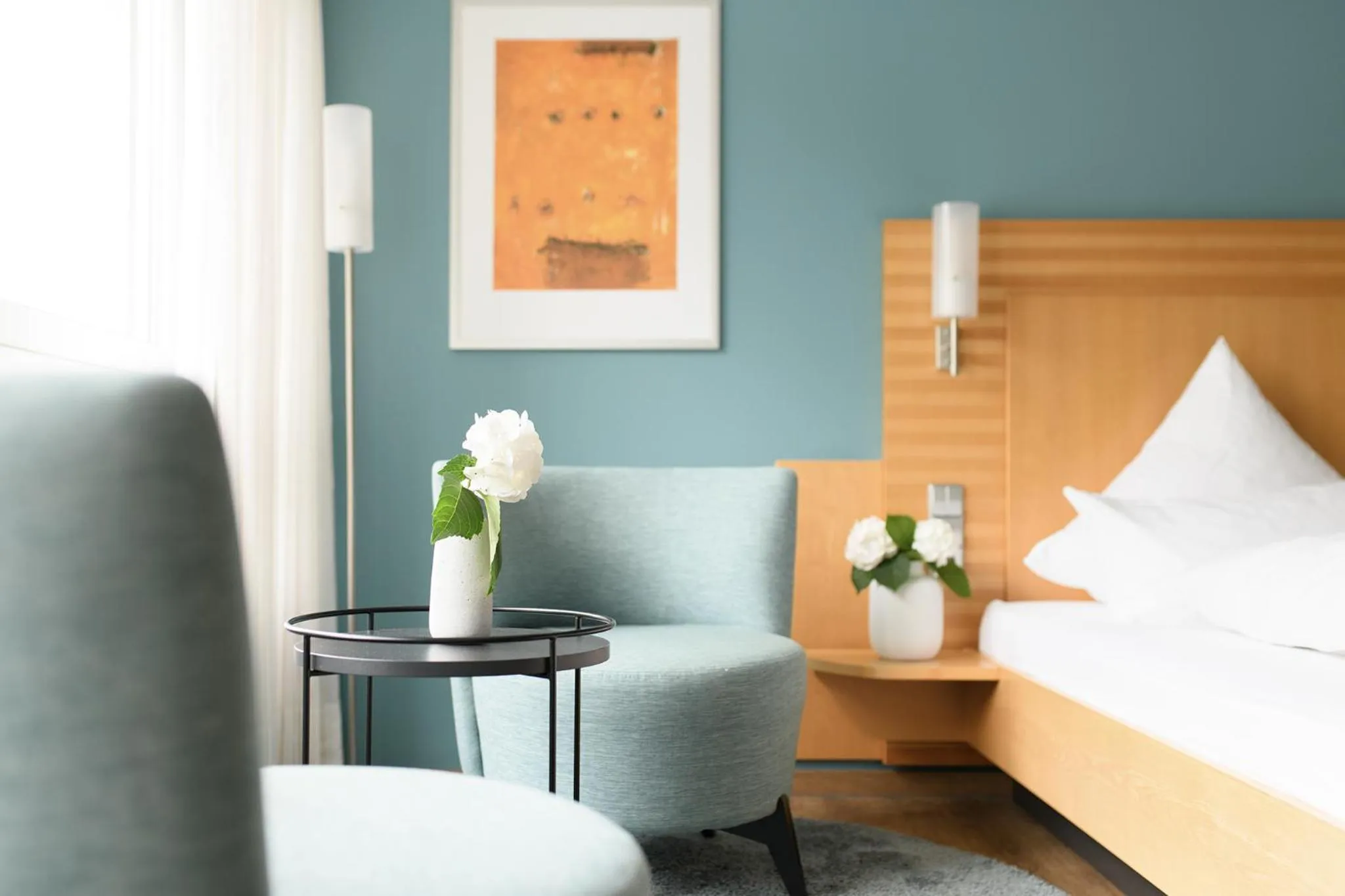 Bed in Hotel Hiller in Abstatt