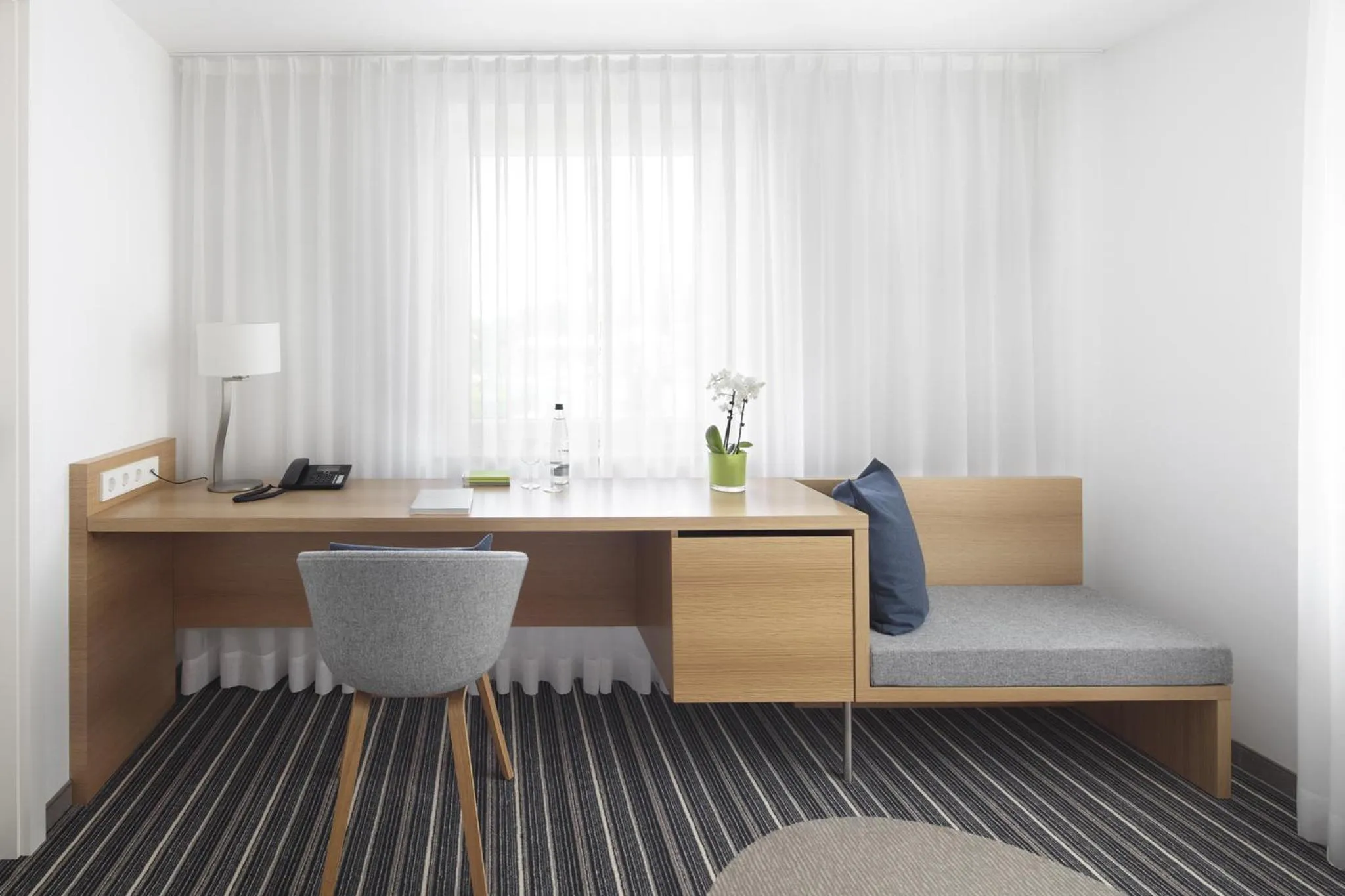 Seating area in Hotel Hiller in Abstatt