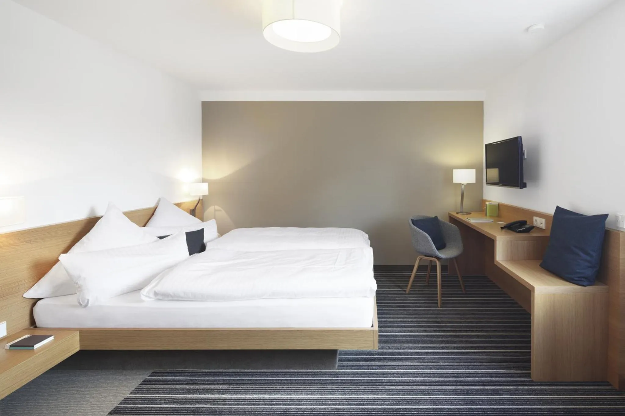 Bed in Hotel Hiller in Abstatt